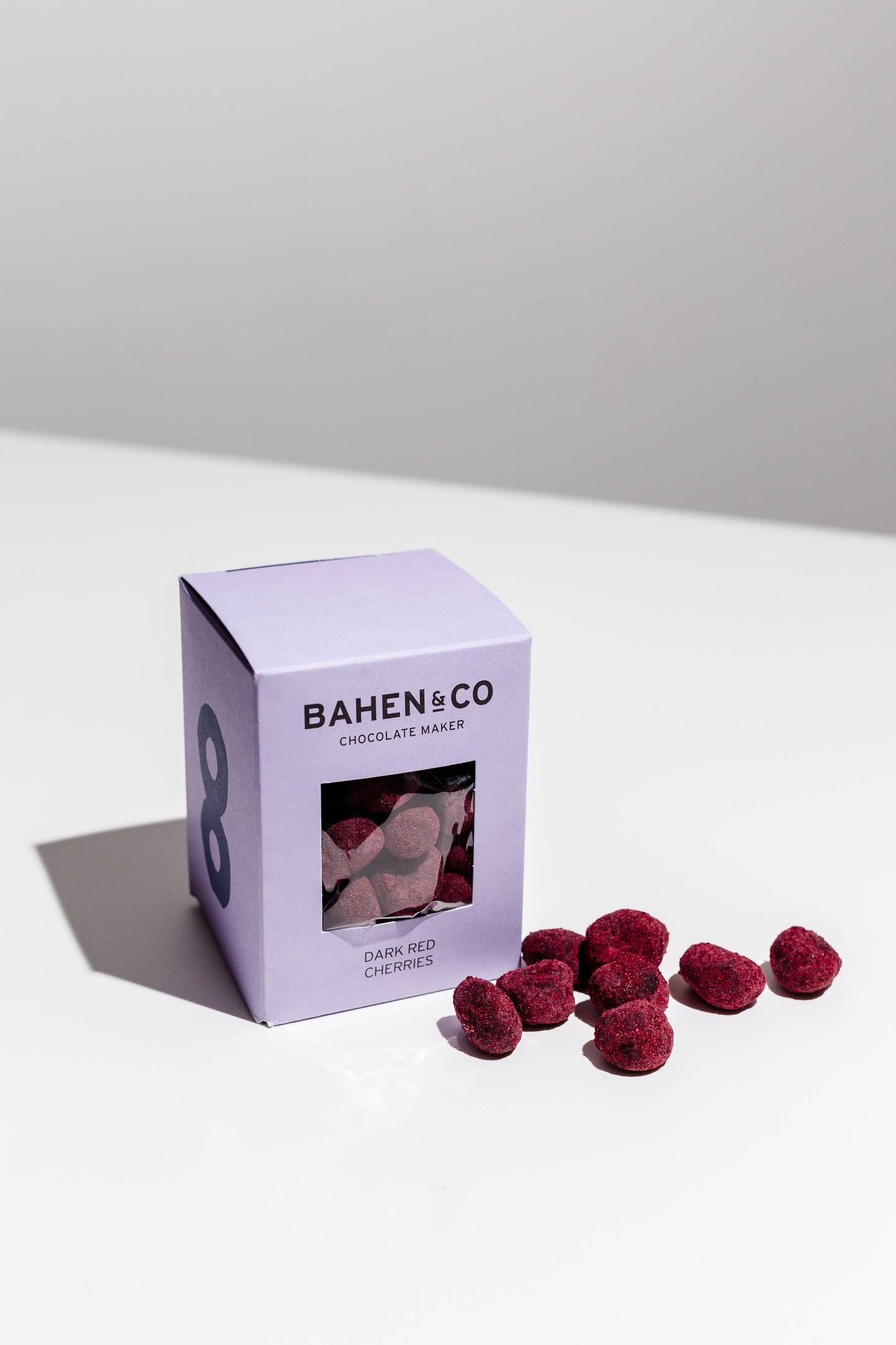 Dark Red Cherries Chocolate