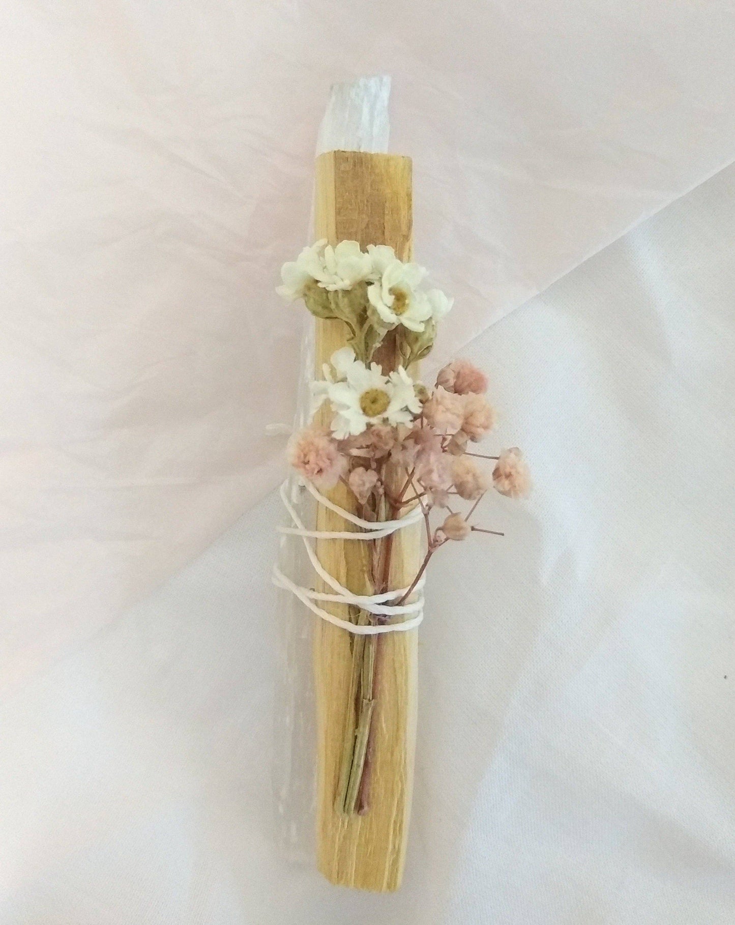 Palo Santo with Selenite