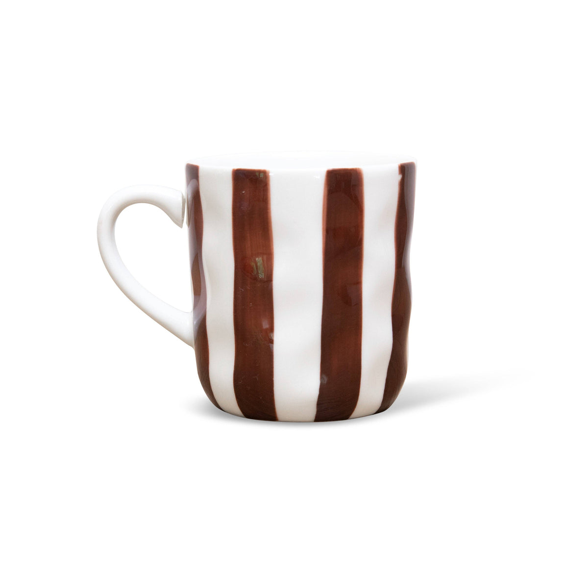 Ceramic Mug | Brown Stripe