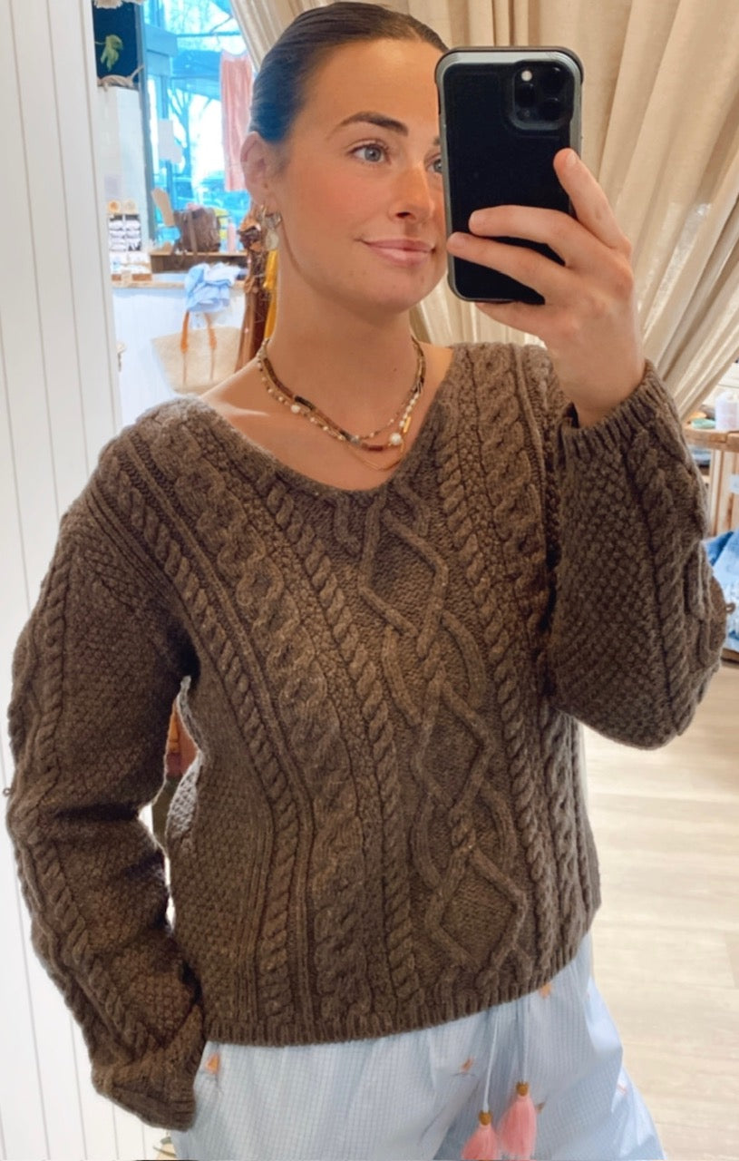 Vintage Knitwear - Paul James Cable Knit