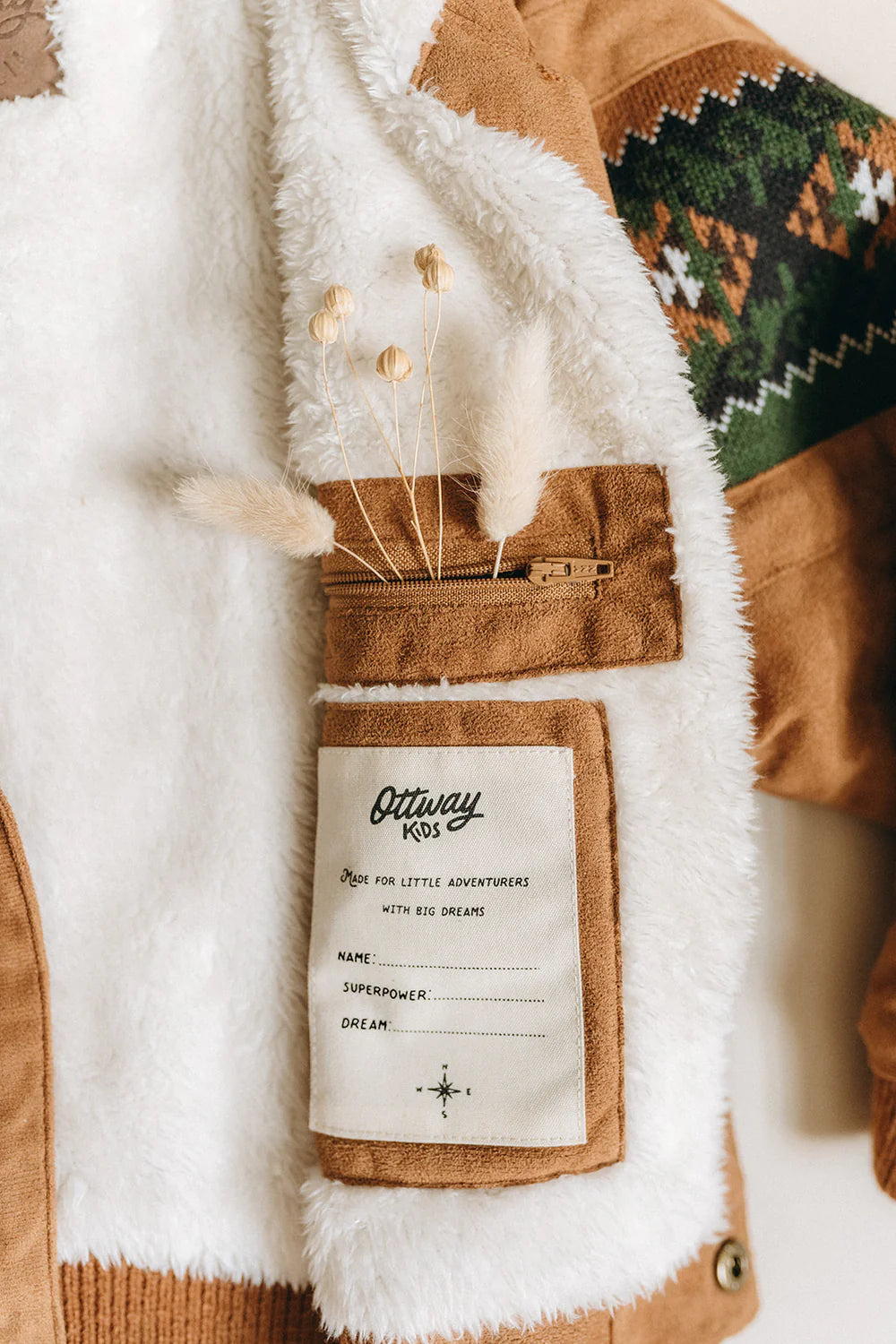 Kids - The Brown Rarebird Jacket - Brown