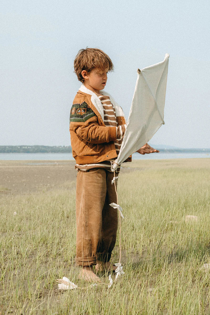 Kids - The Brown Rarebird Jacket - Brown
