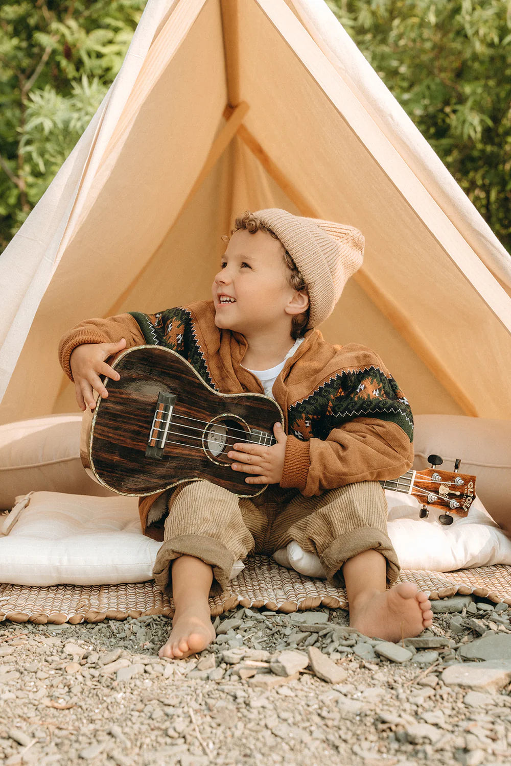 Kids - The Brown Rarebird Jacket - Brown
