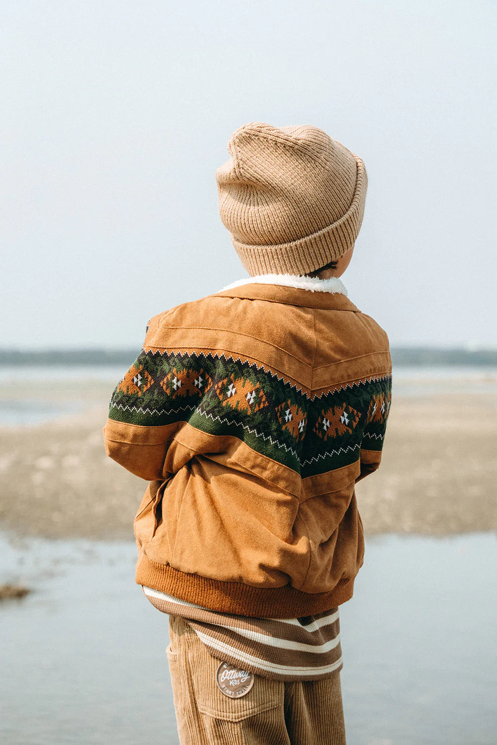 Kids - The Brown Rarebird Jacket - Brown