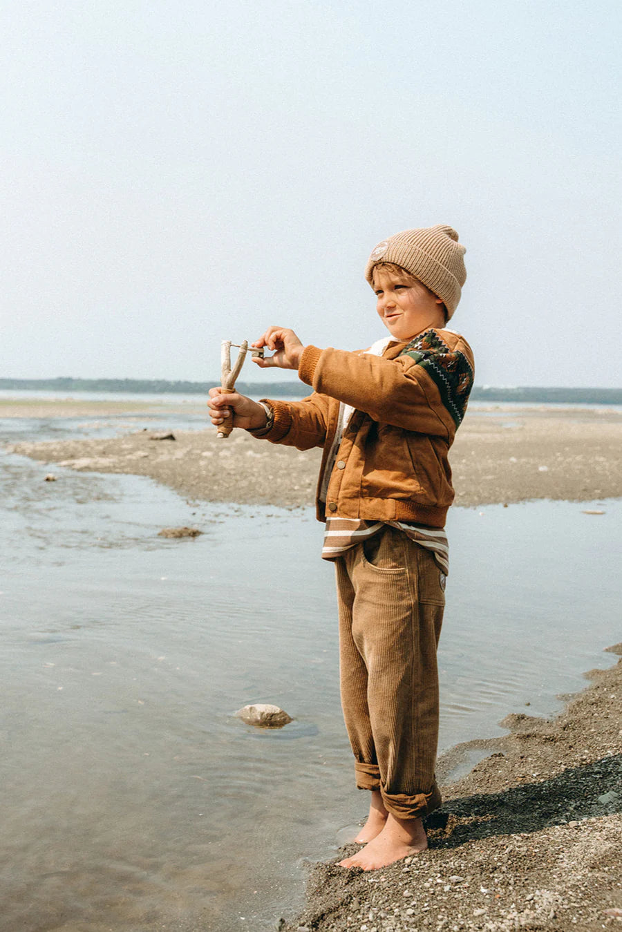 Kids - The Brown Rarebird Jacket - Brown
