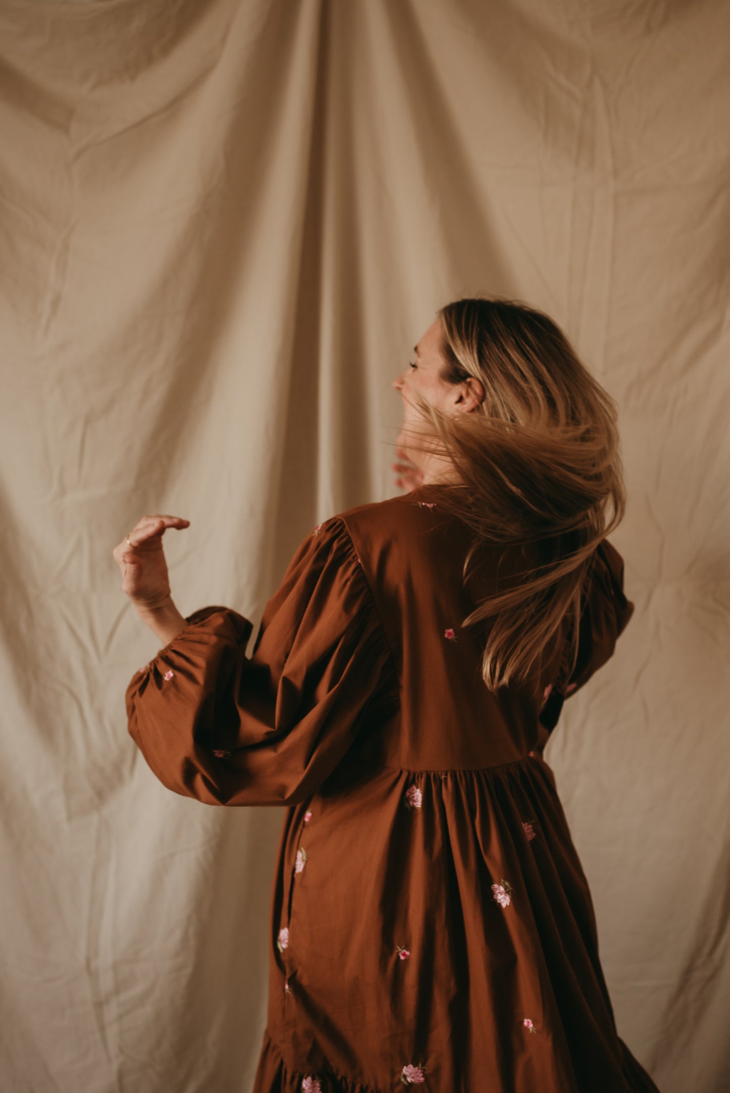 Sage Dress - Cocoa Bloom