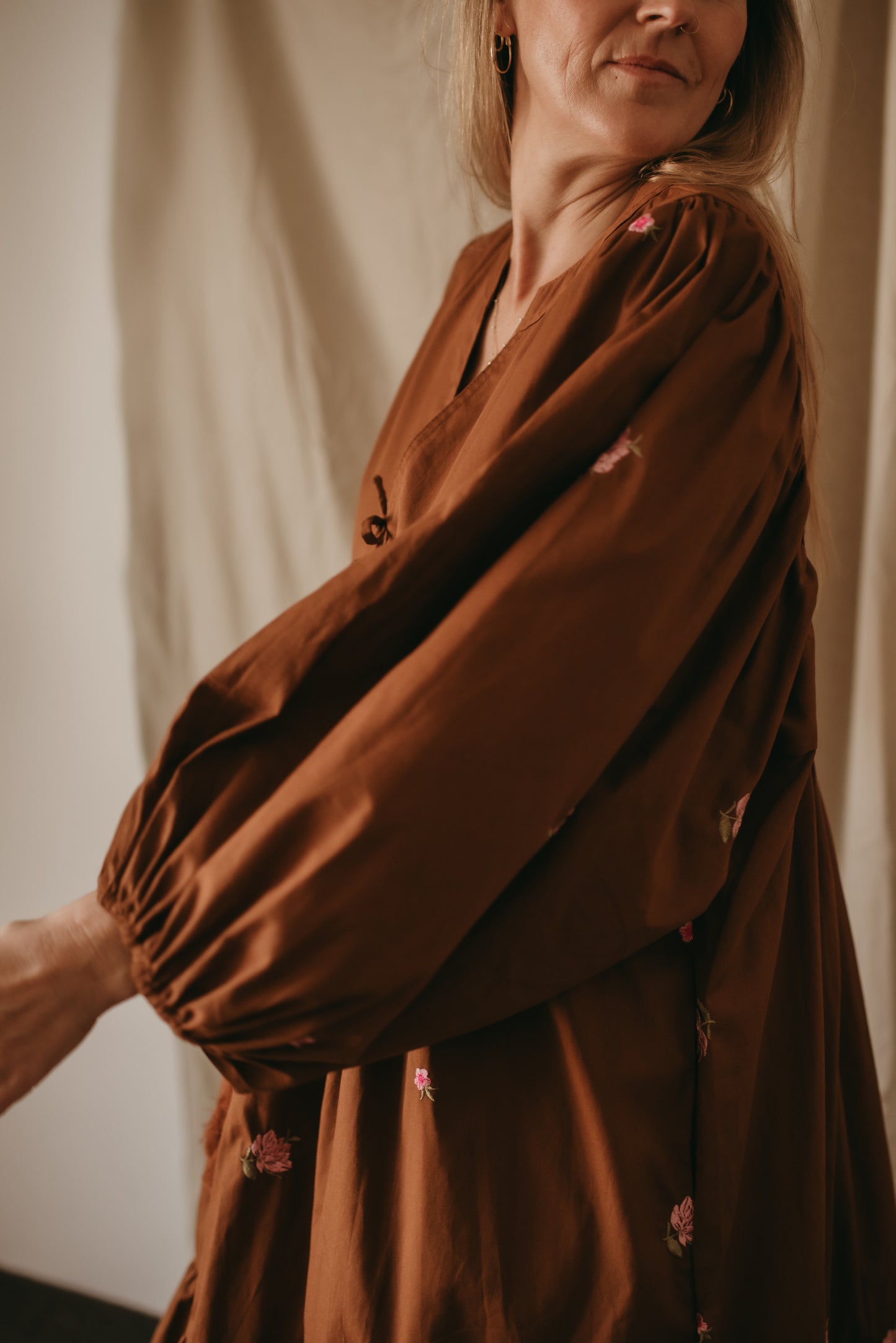 Sage Dress - Cocoa Bloom
