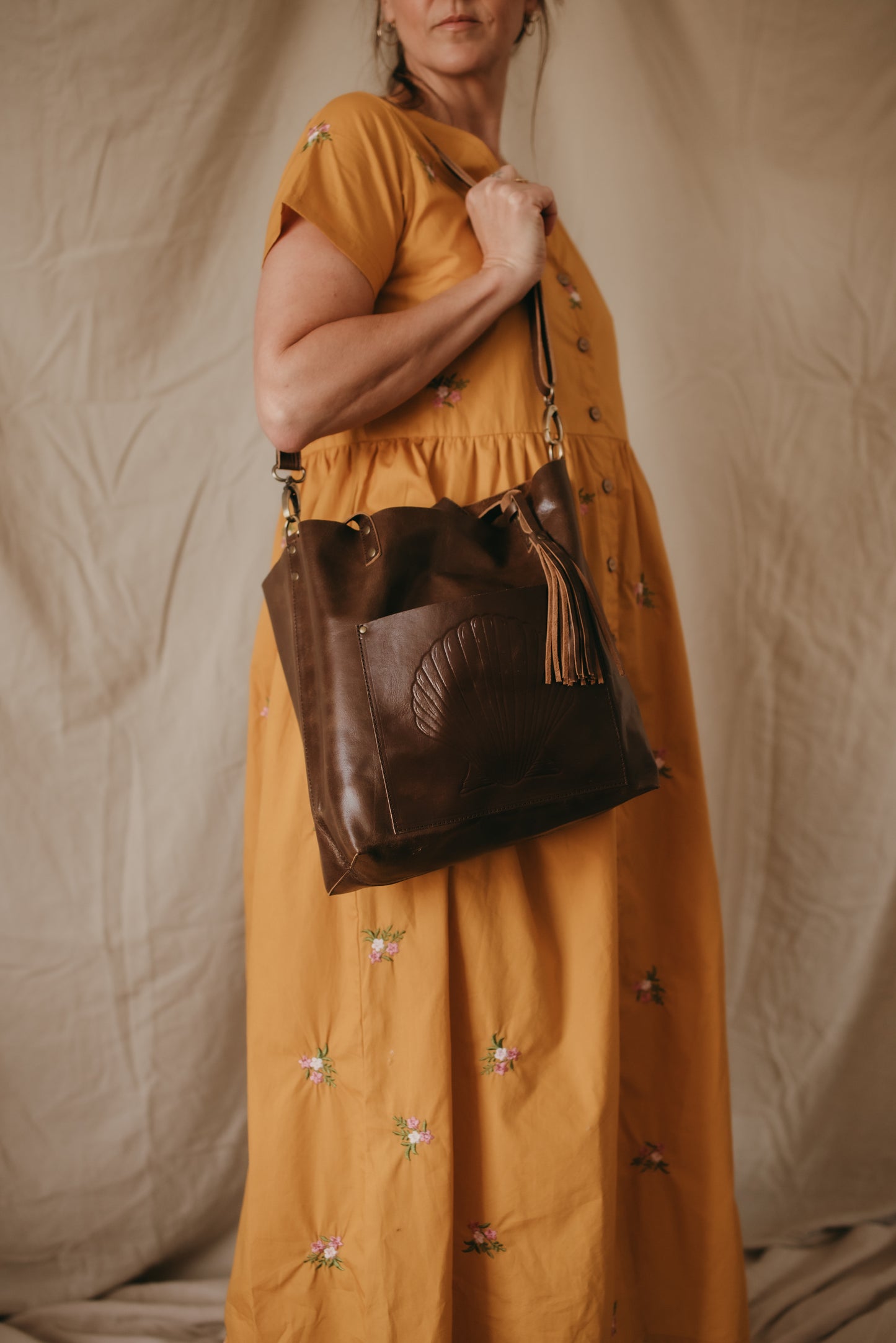 Matilda Dress - Mustard Muse