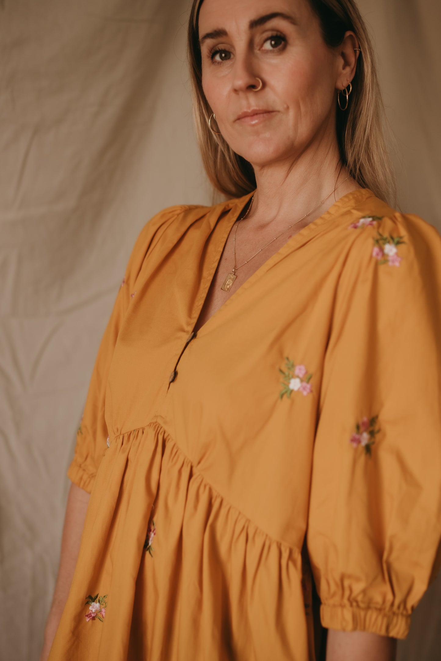 Lola Dress - Mustard Muse