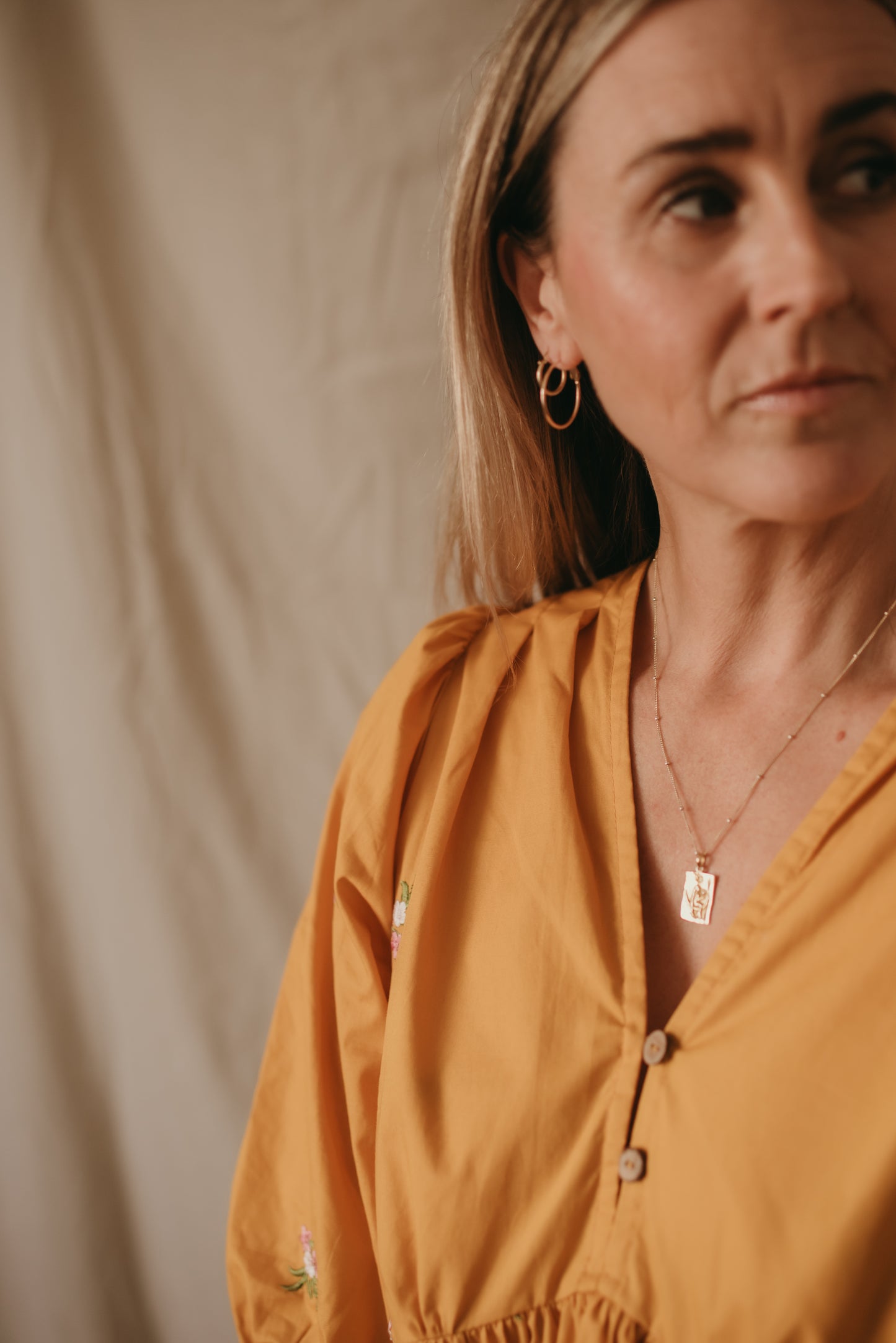 Lola Dress - Mustard Muse