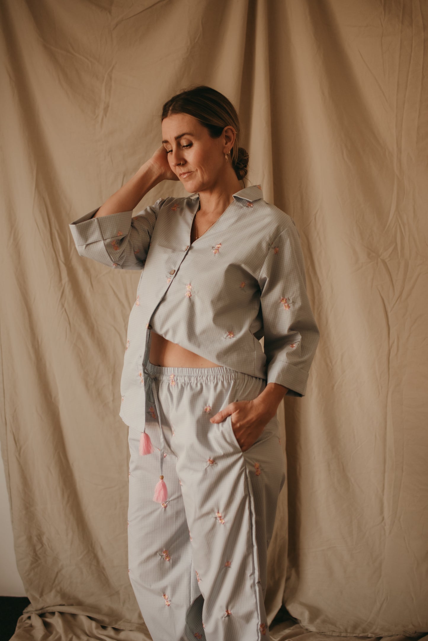 Willow Set - Gingham Skies