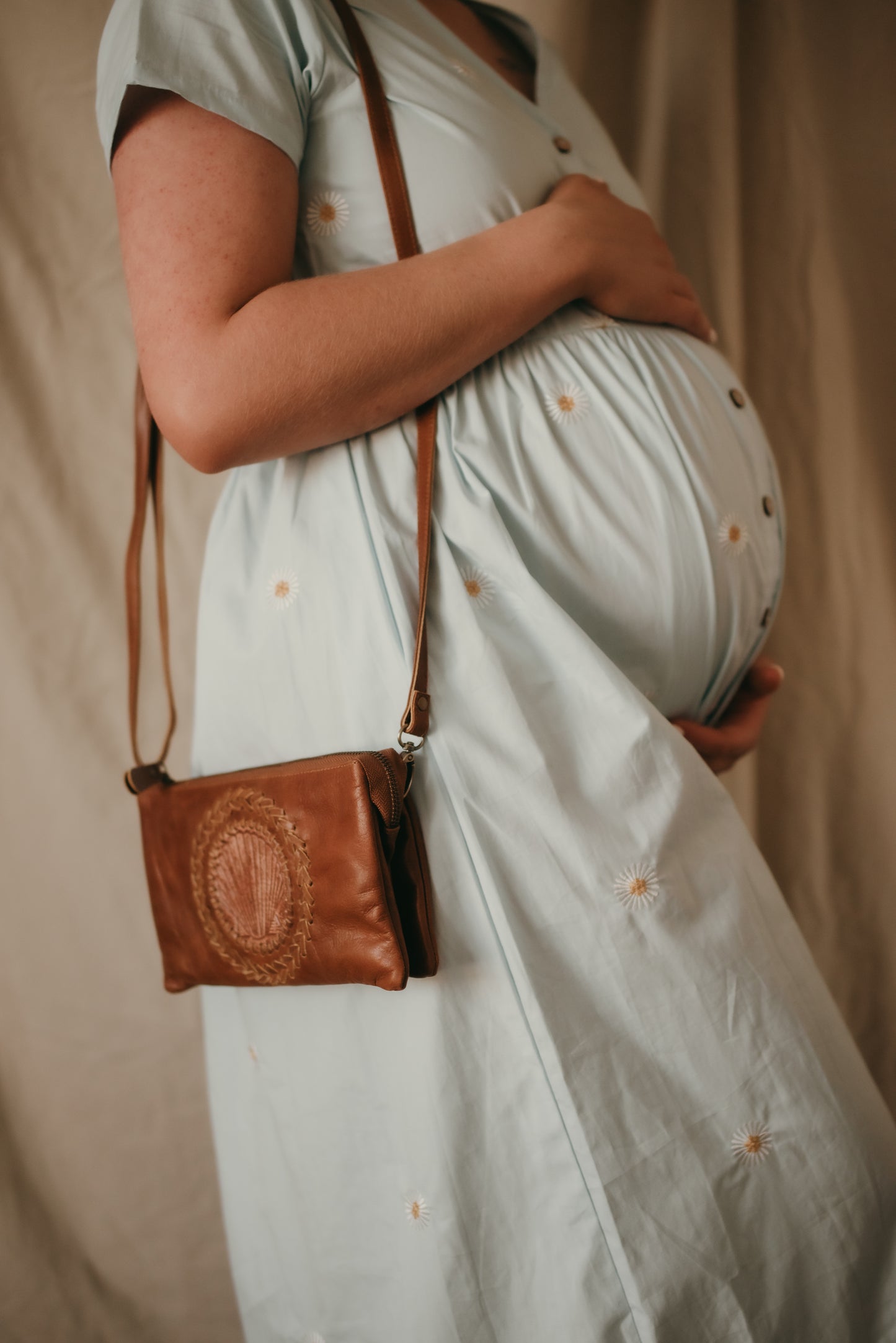 Matilda Dress - Blue Daisy