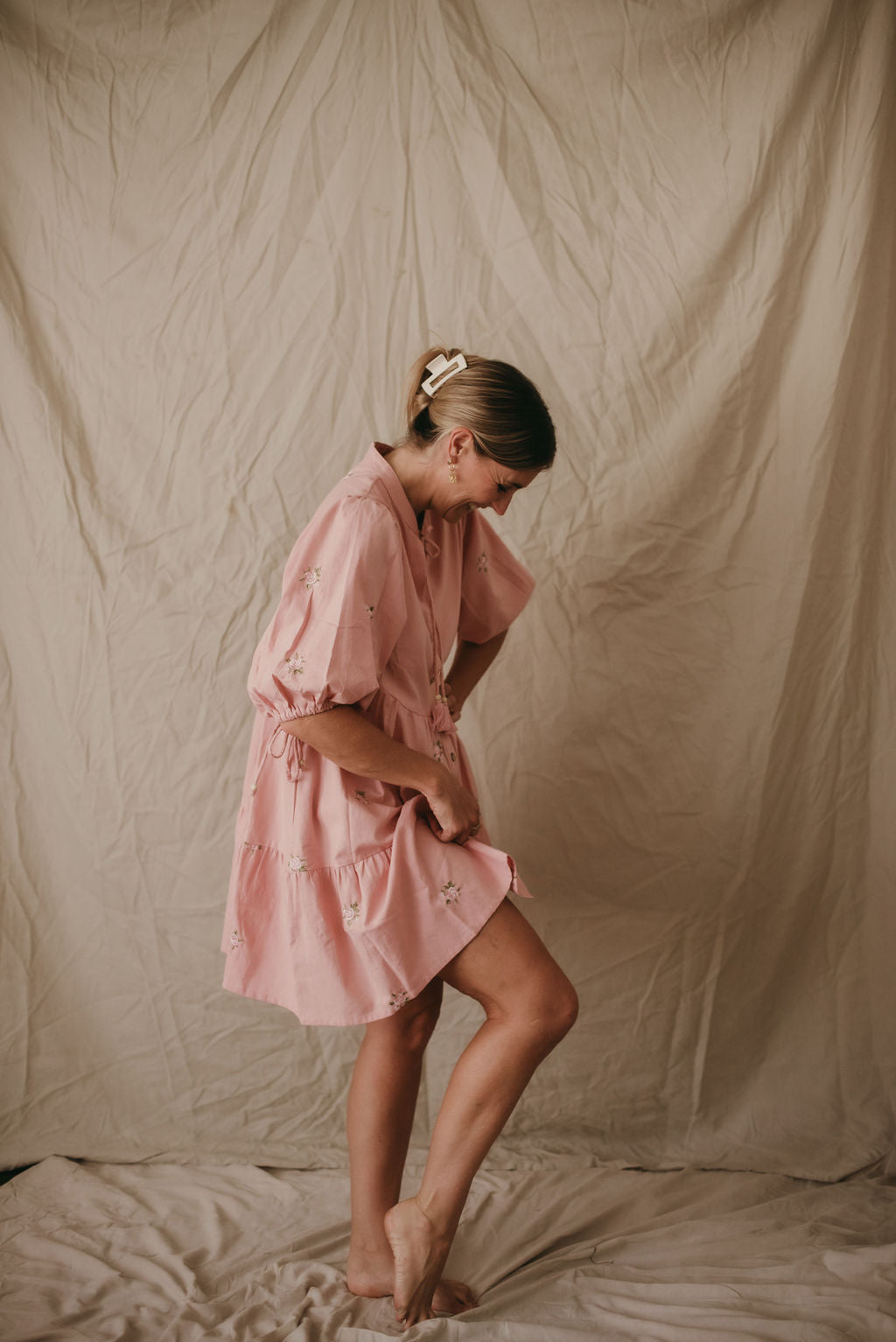 Sky Dress - Soft Pink