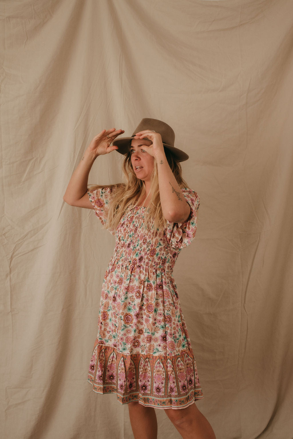 Henley Short Dress