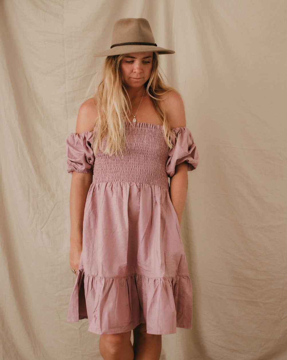 Henley Short Dress