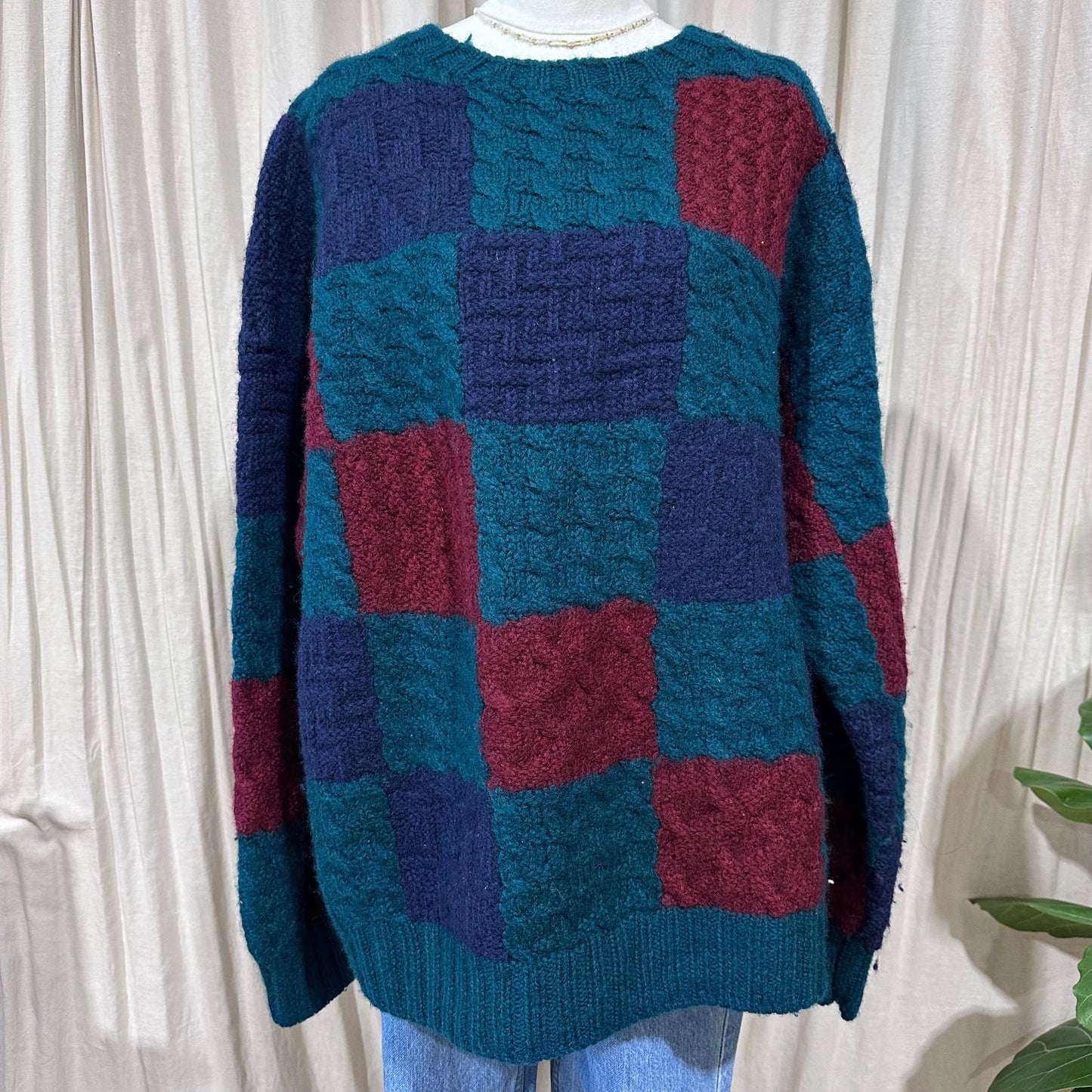 Vintage Knitwear - Patchwork Embassy Row