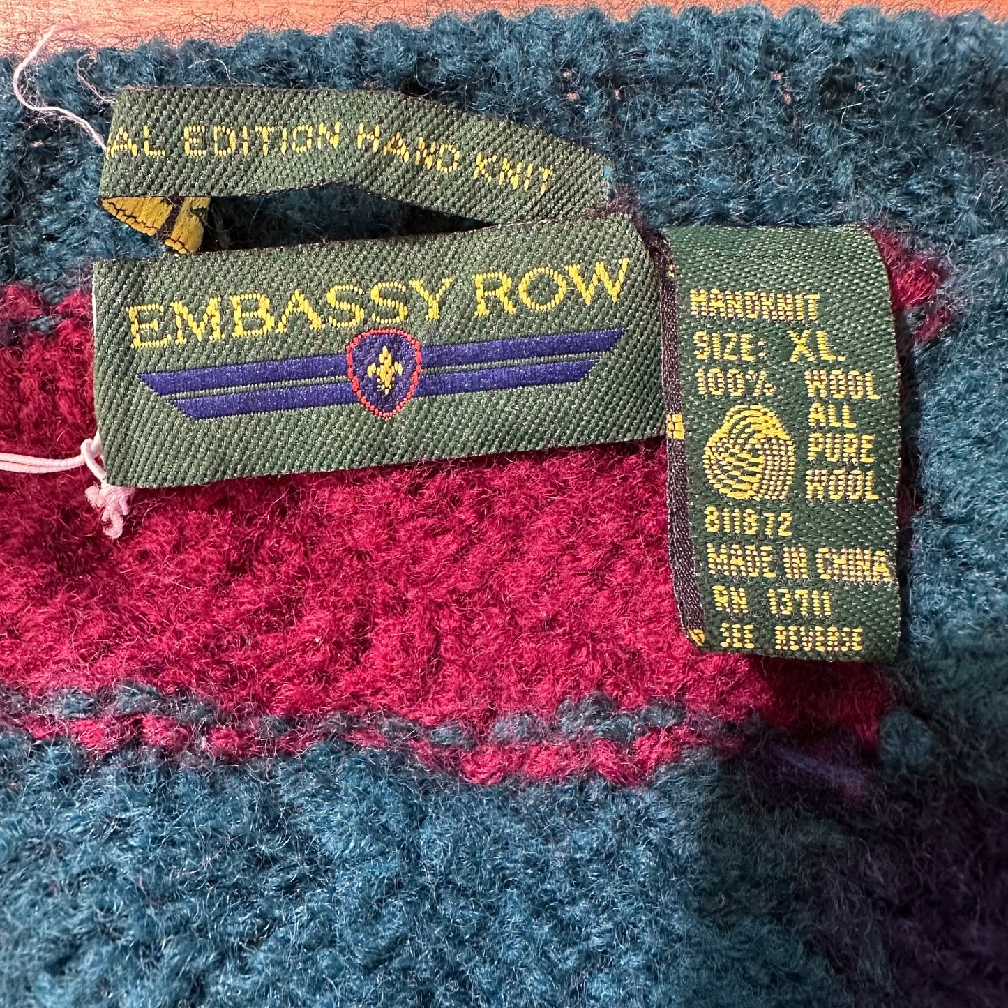 Vintage Knitwear - Patchwork Embassy Row