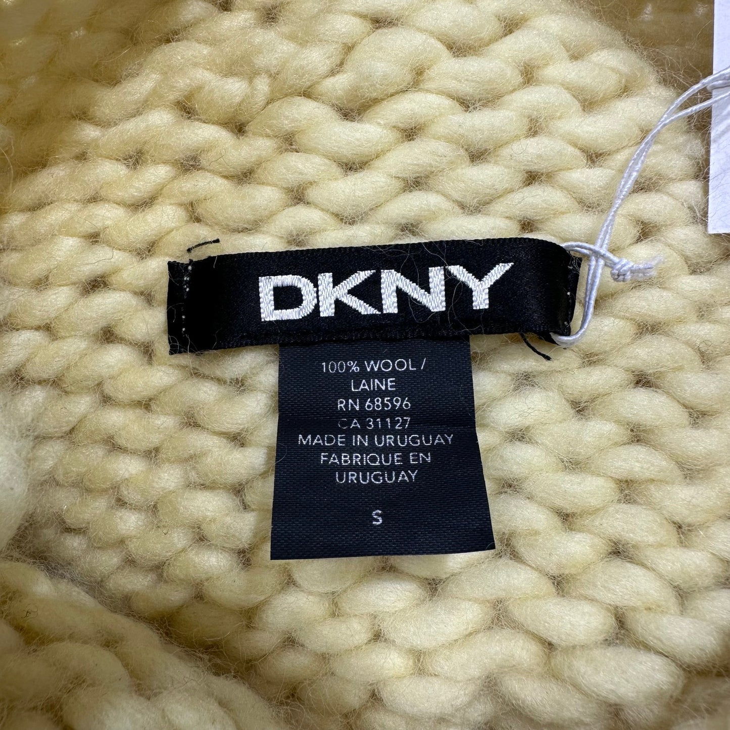 Vintage Knitwear - Yellow DKNY *MARK ON SLEEVE*