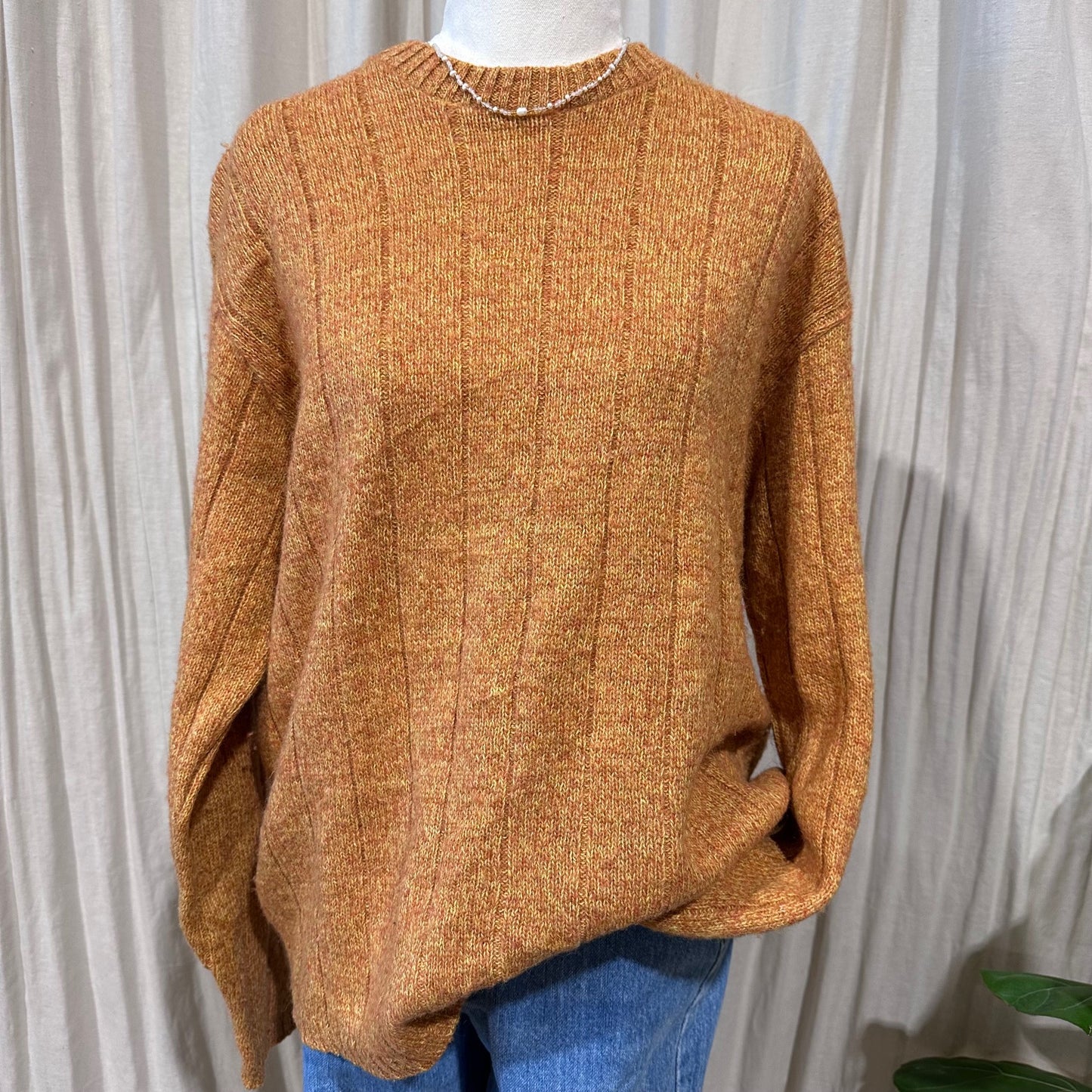 Vintage Knitwear - Apricot Sears Sportswear