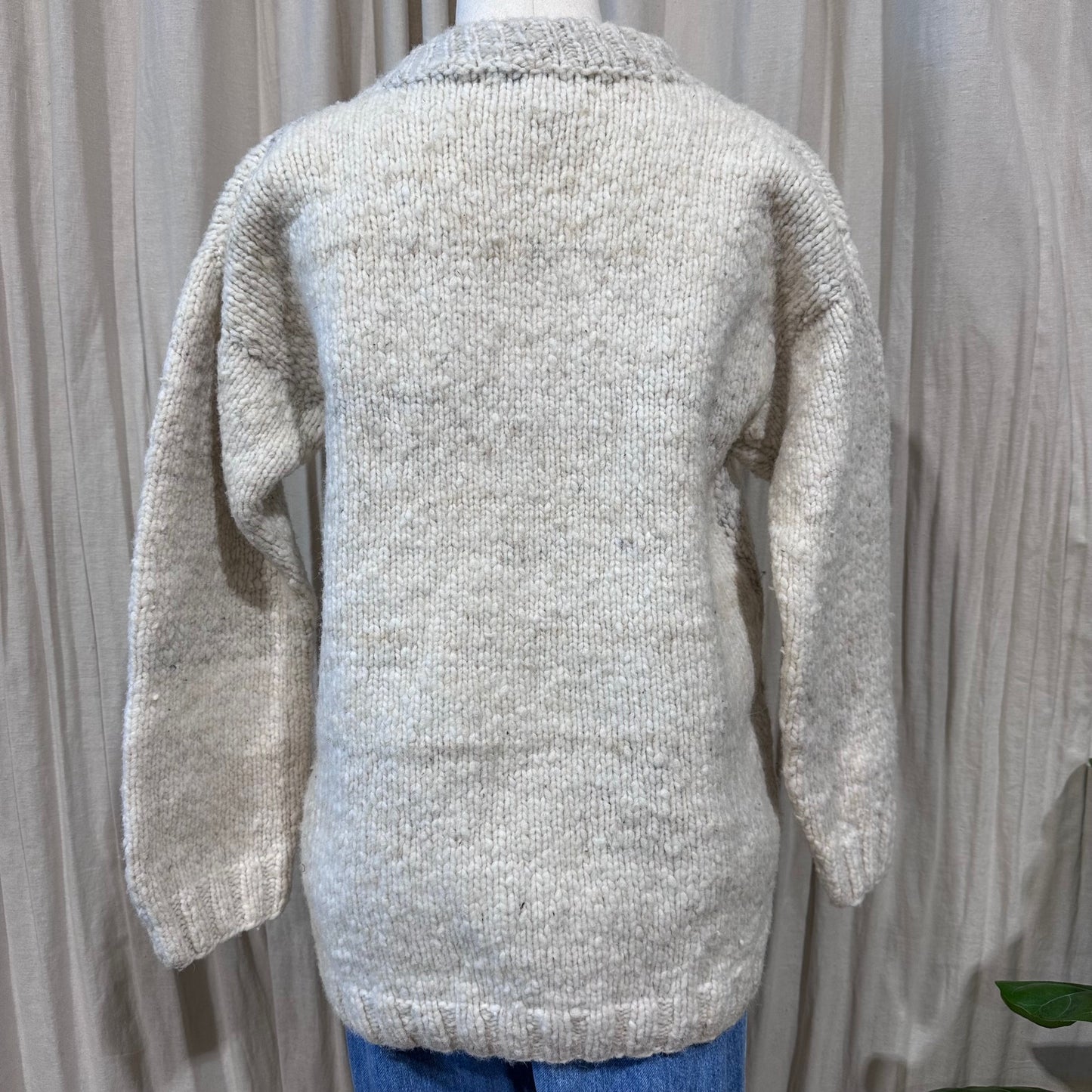 Vintage Knitwear - Oat & Black