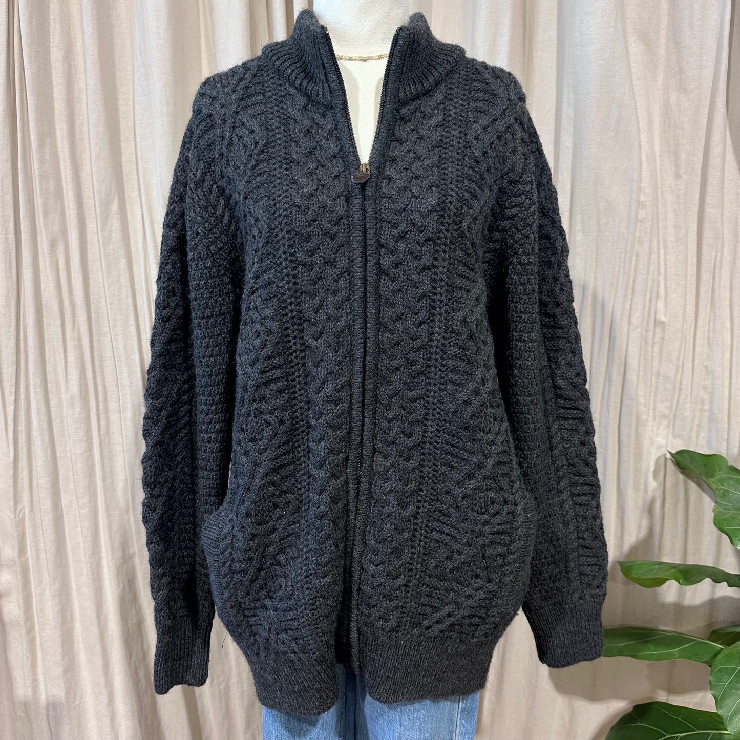 Vintage Knitwear - John Molloy Zip Up