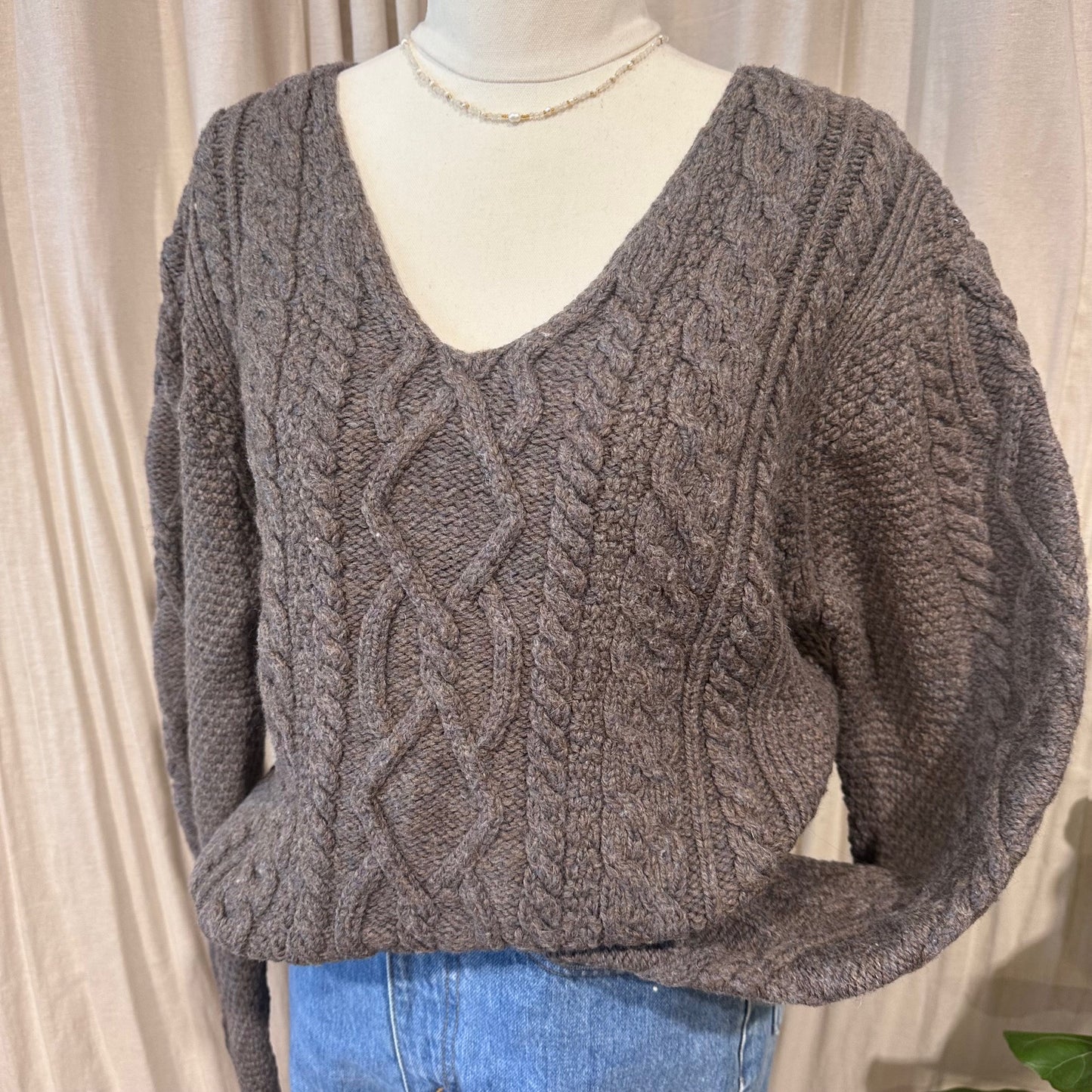 Vintage Knitwear - Paul James Cable Knit