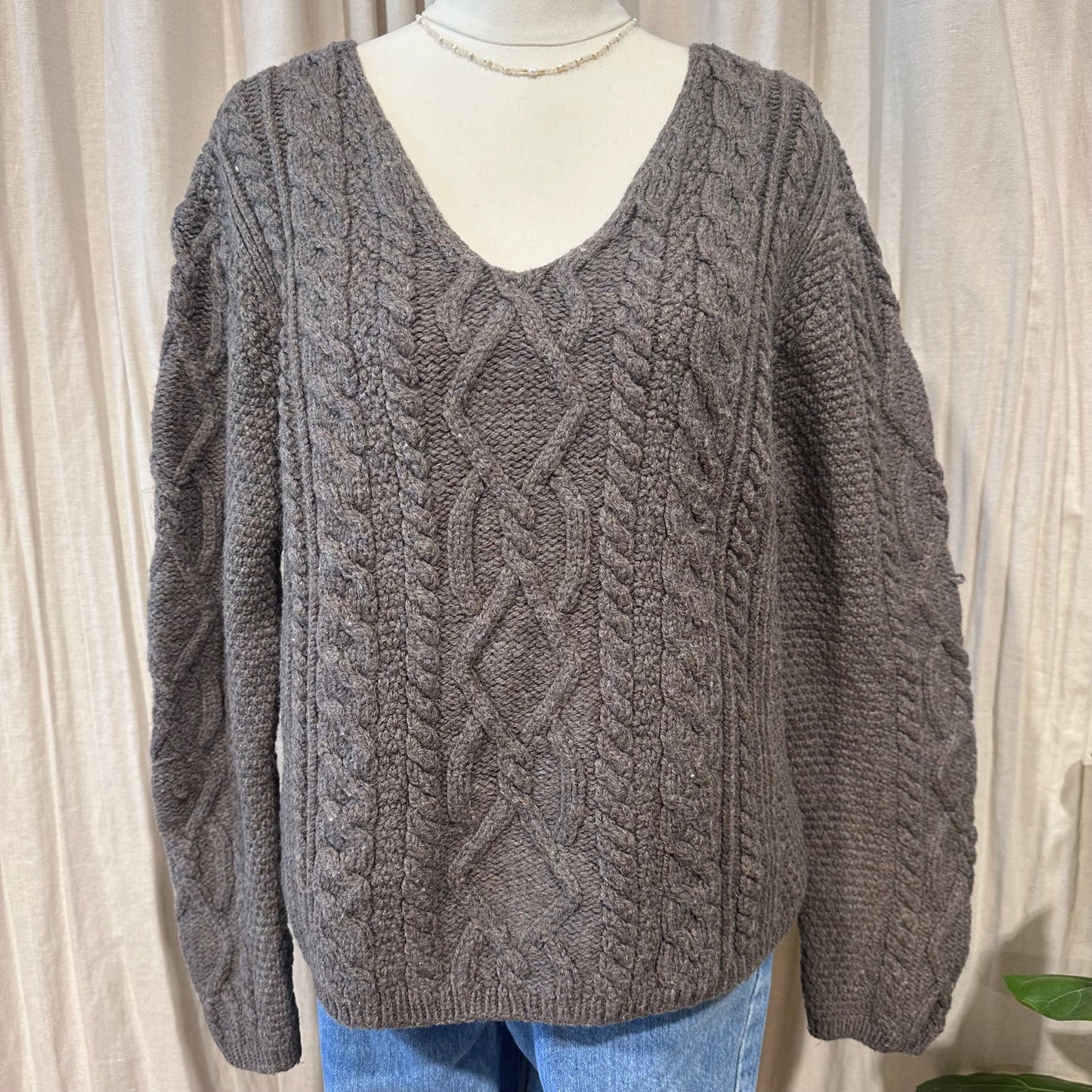 Vintage Knitwear - Paul James Cable Knit