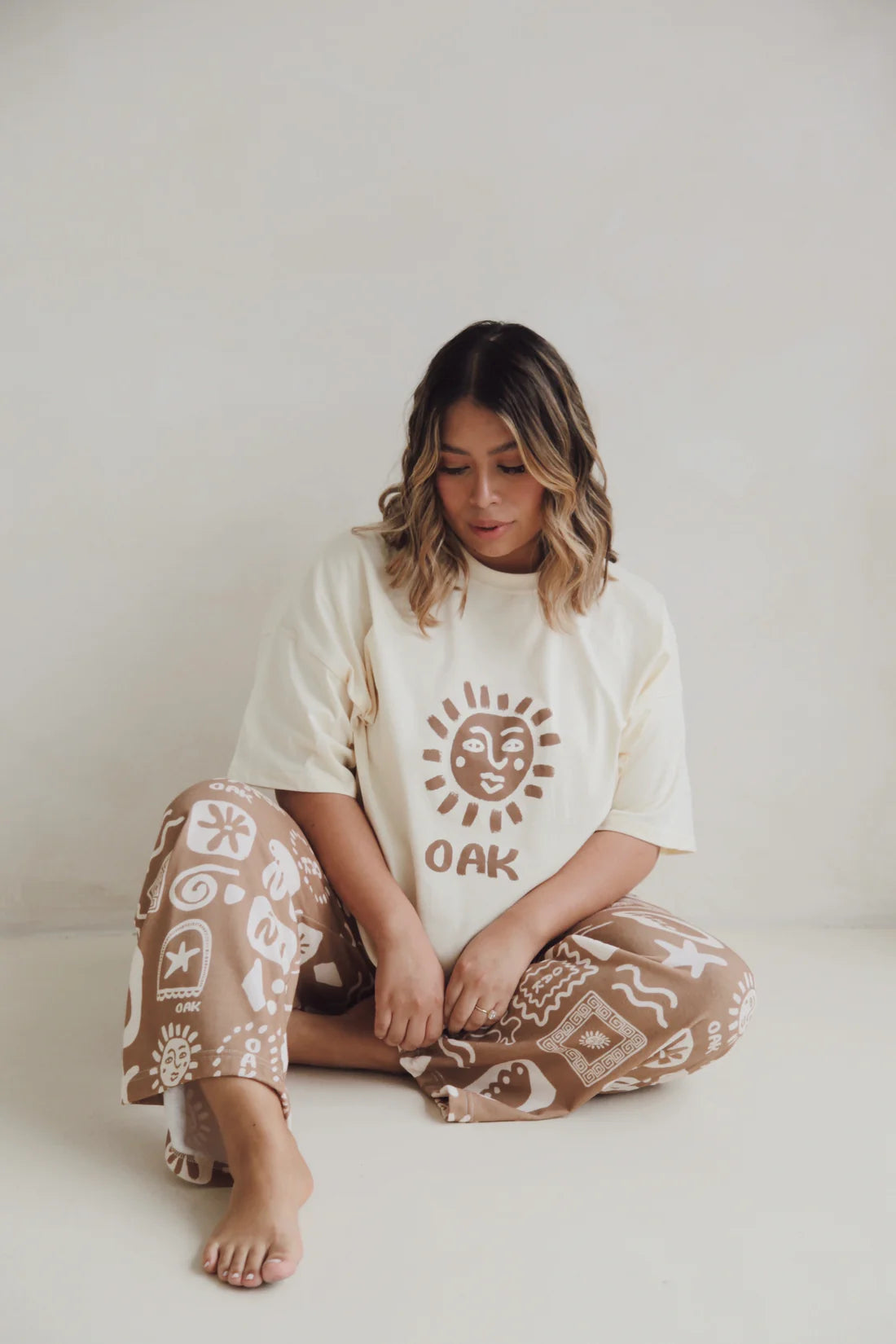 Womens Oasis Tee | Tobacco Brown