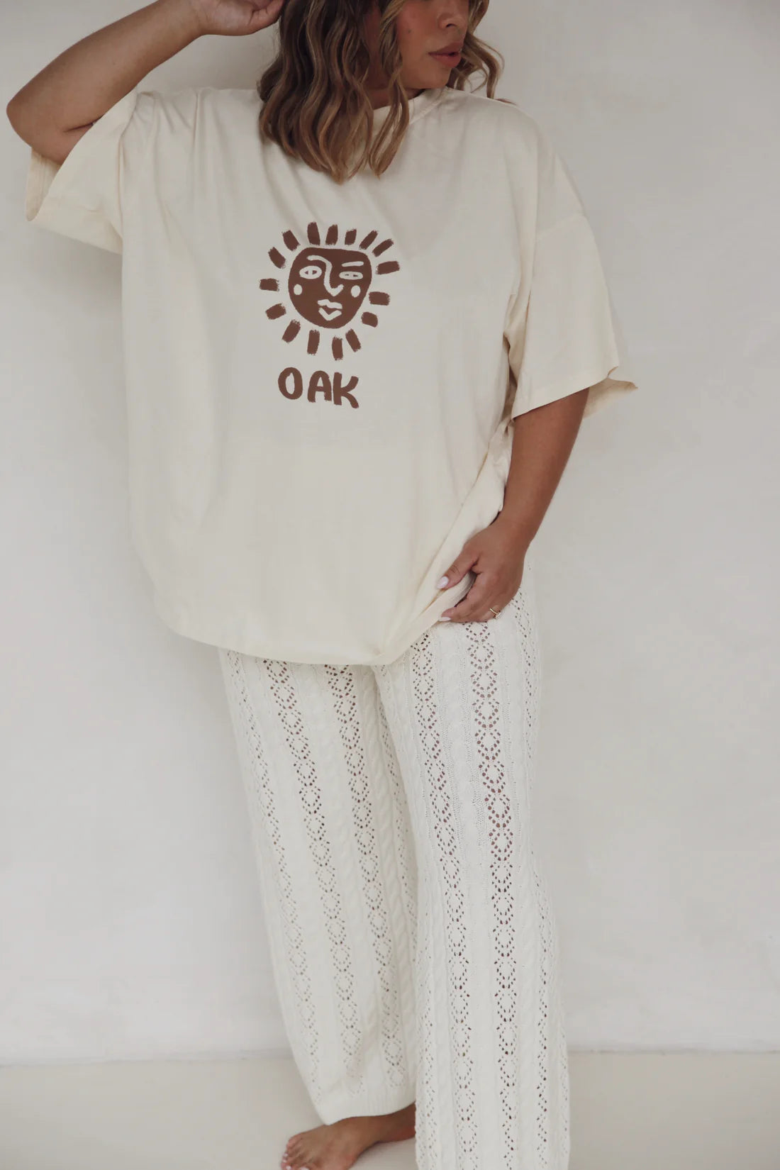 Womens Oasis Tee | Tobacco Brown