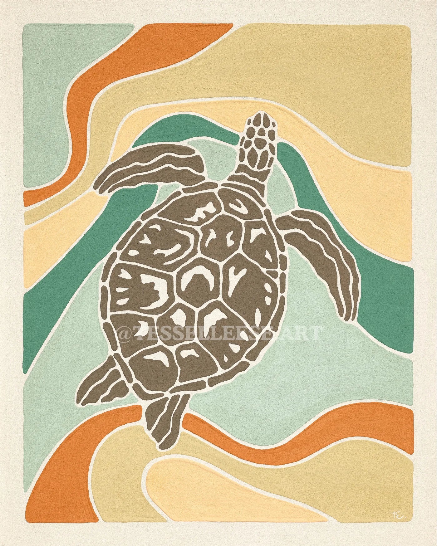 Tess Elleese - Crush 11 x 14 inch Print