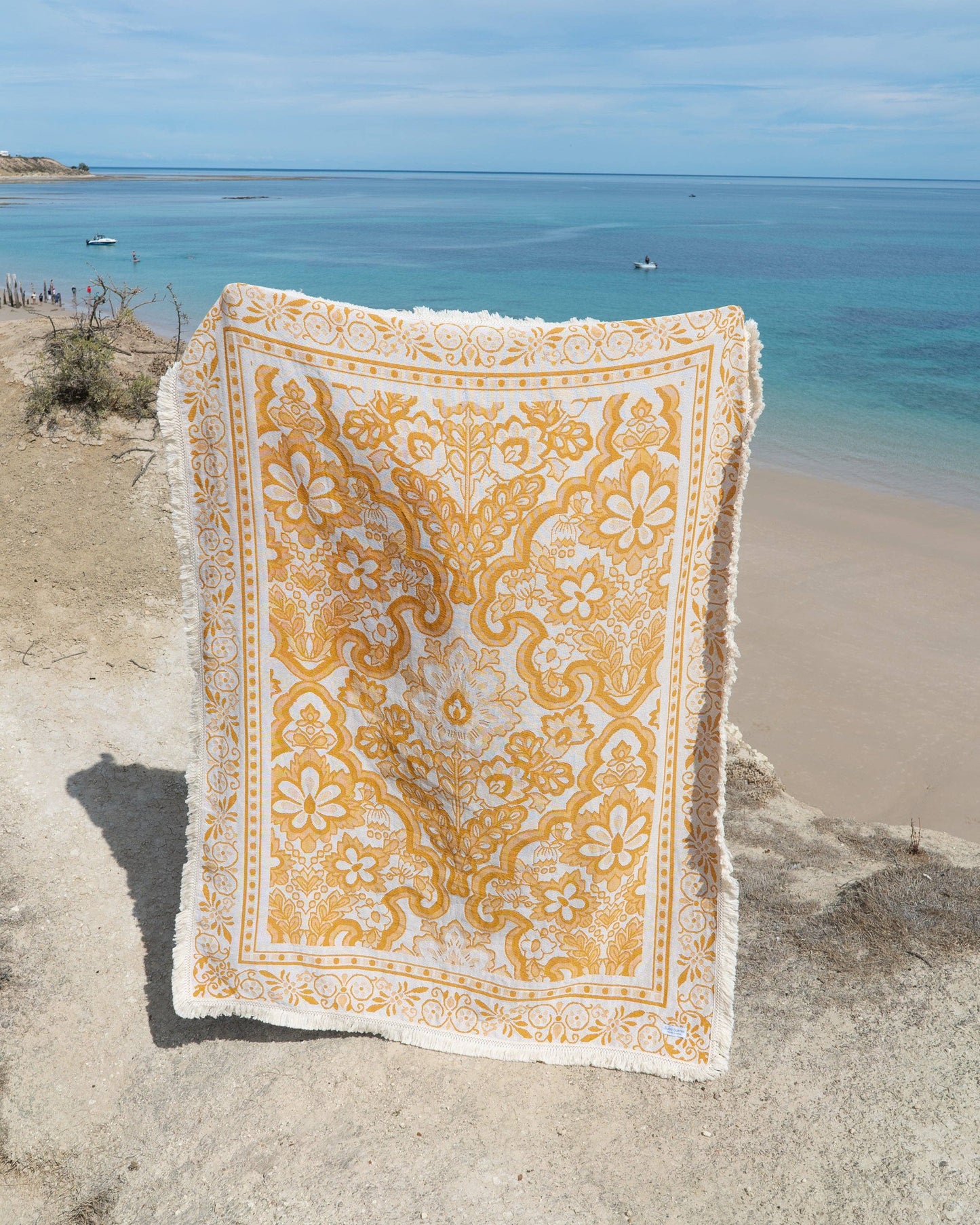 Sunset - Picnic Beach Throw Rug - XL