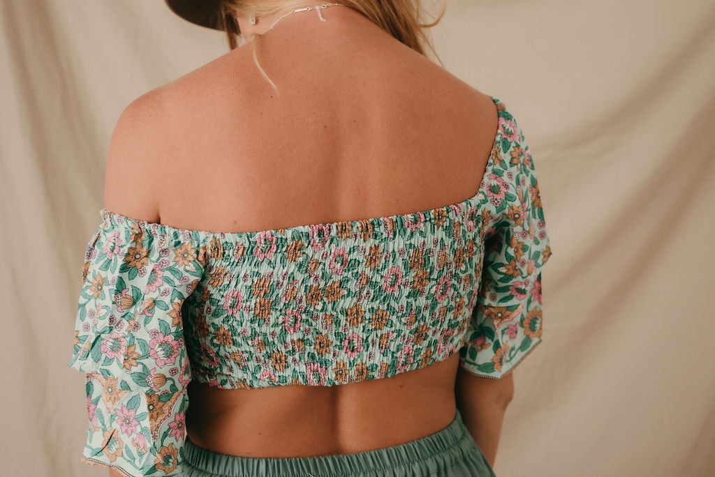Brandy Bralet Sleeved Top
