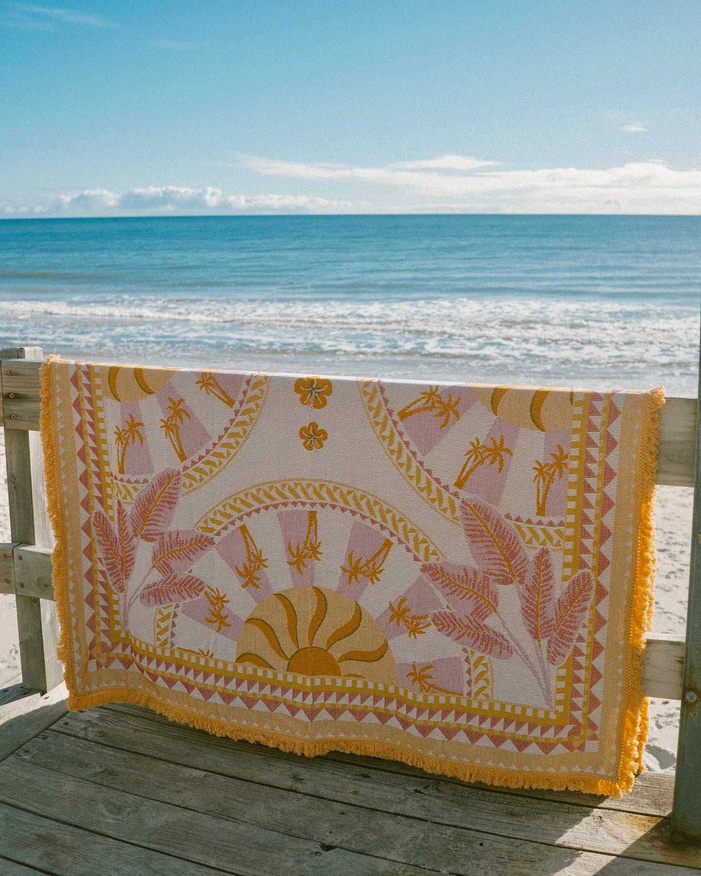 Soli - Picnic Beach Throw Rug - XL