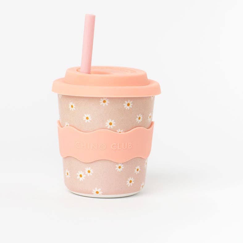 Pink Daisy Kids Keep Cup 8oz
