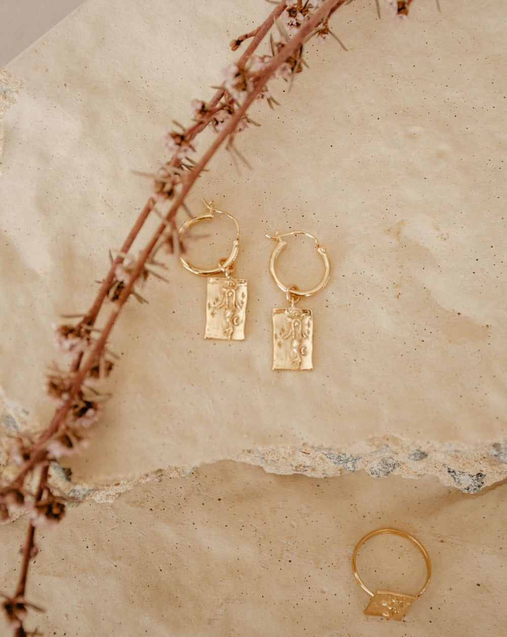 Capricorn Earrings