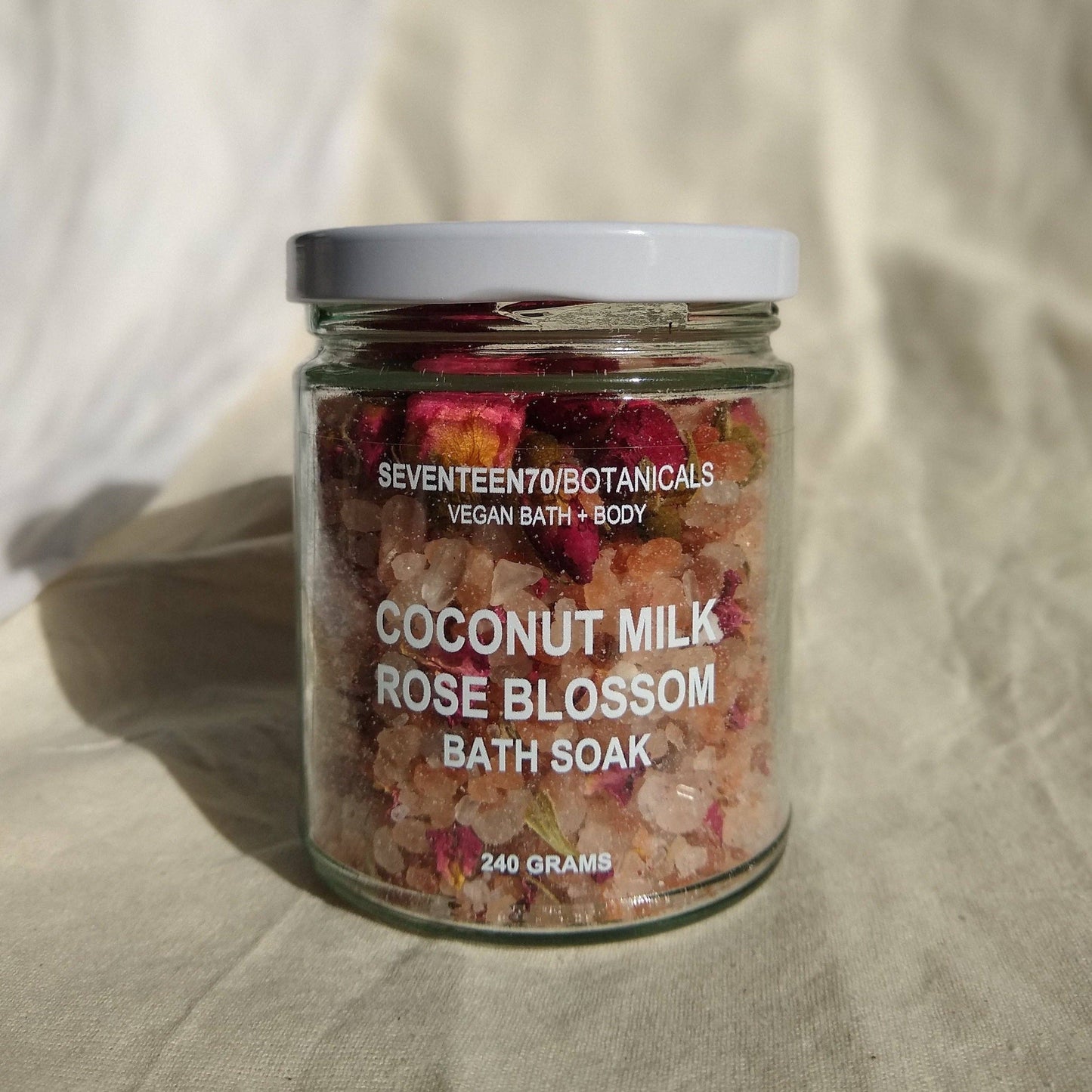 Coconut Milk Rose Blossom Bath Soak 240g