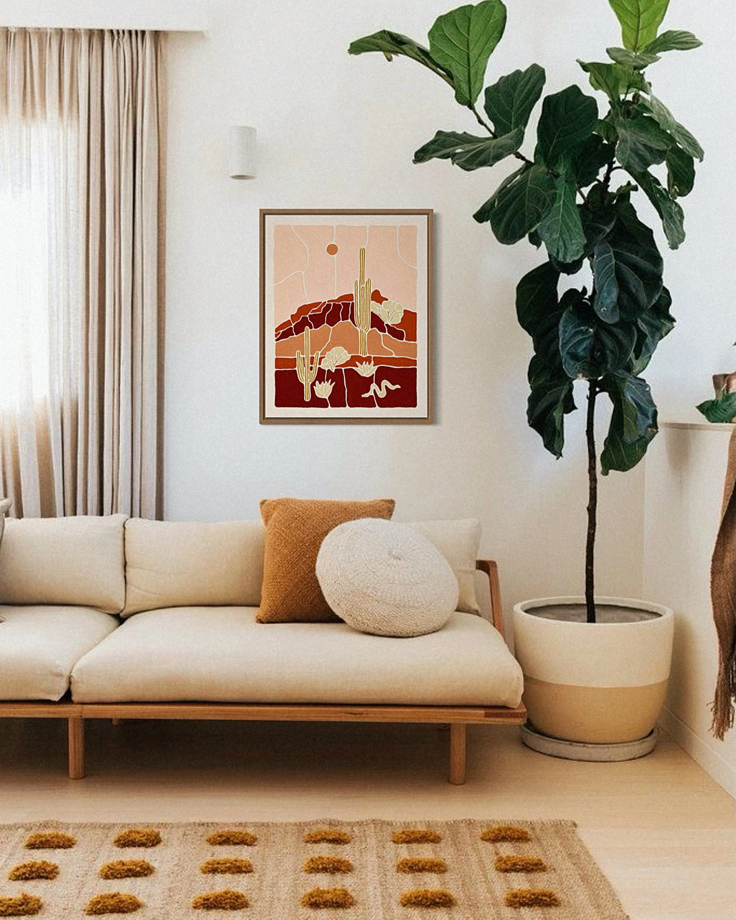 Tess Elleese - Peach Skies 11 x 14 inch Print