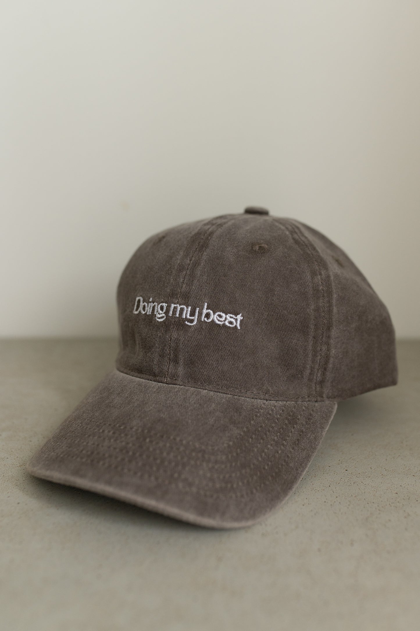 ‘Doing my best’ Cap