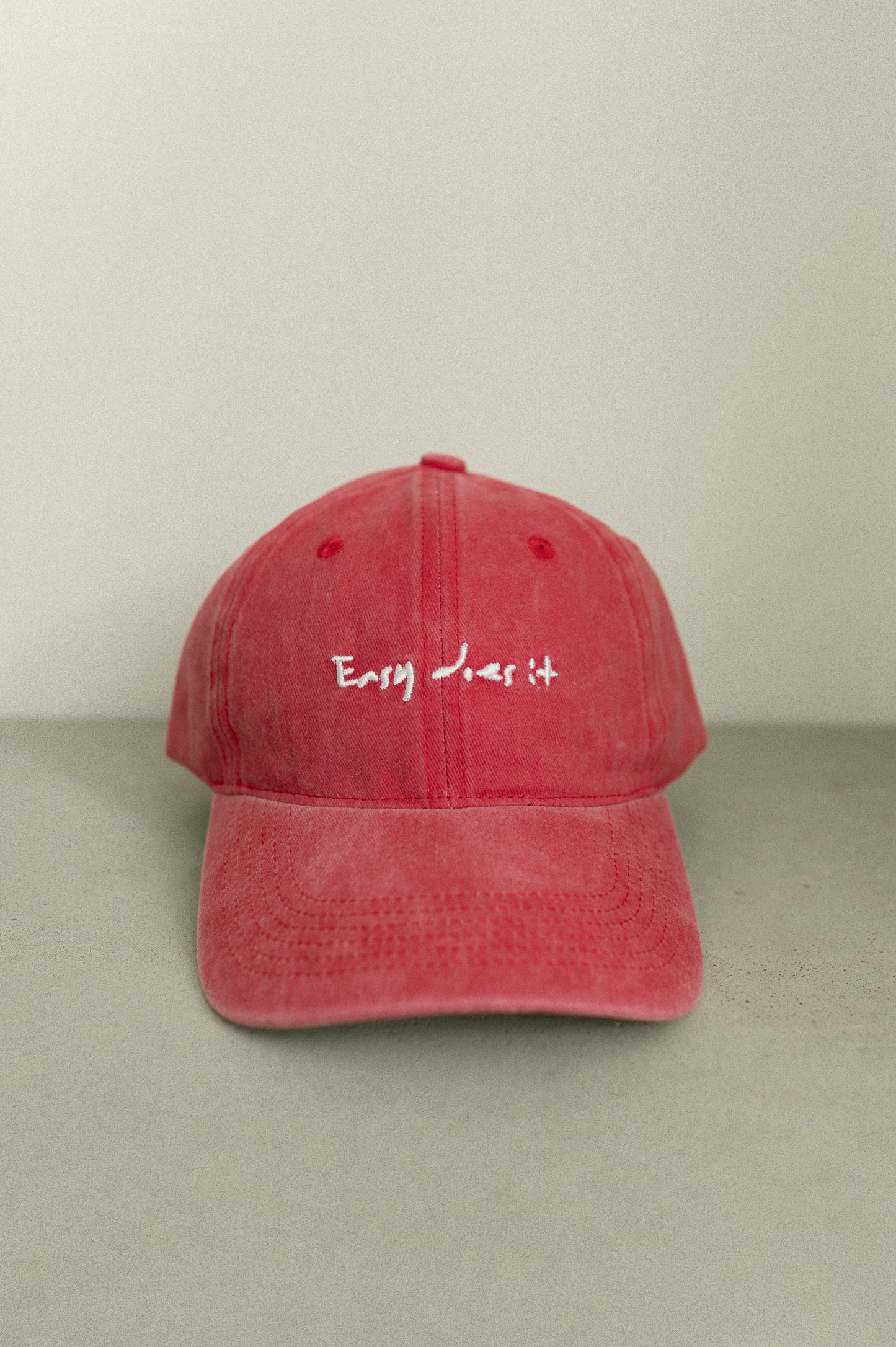 ‘Easy does it’ Cap