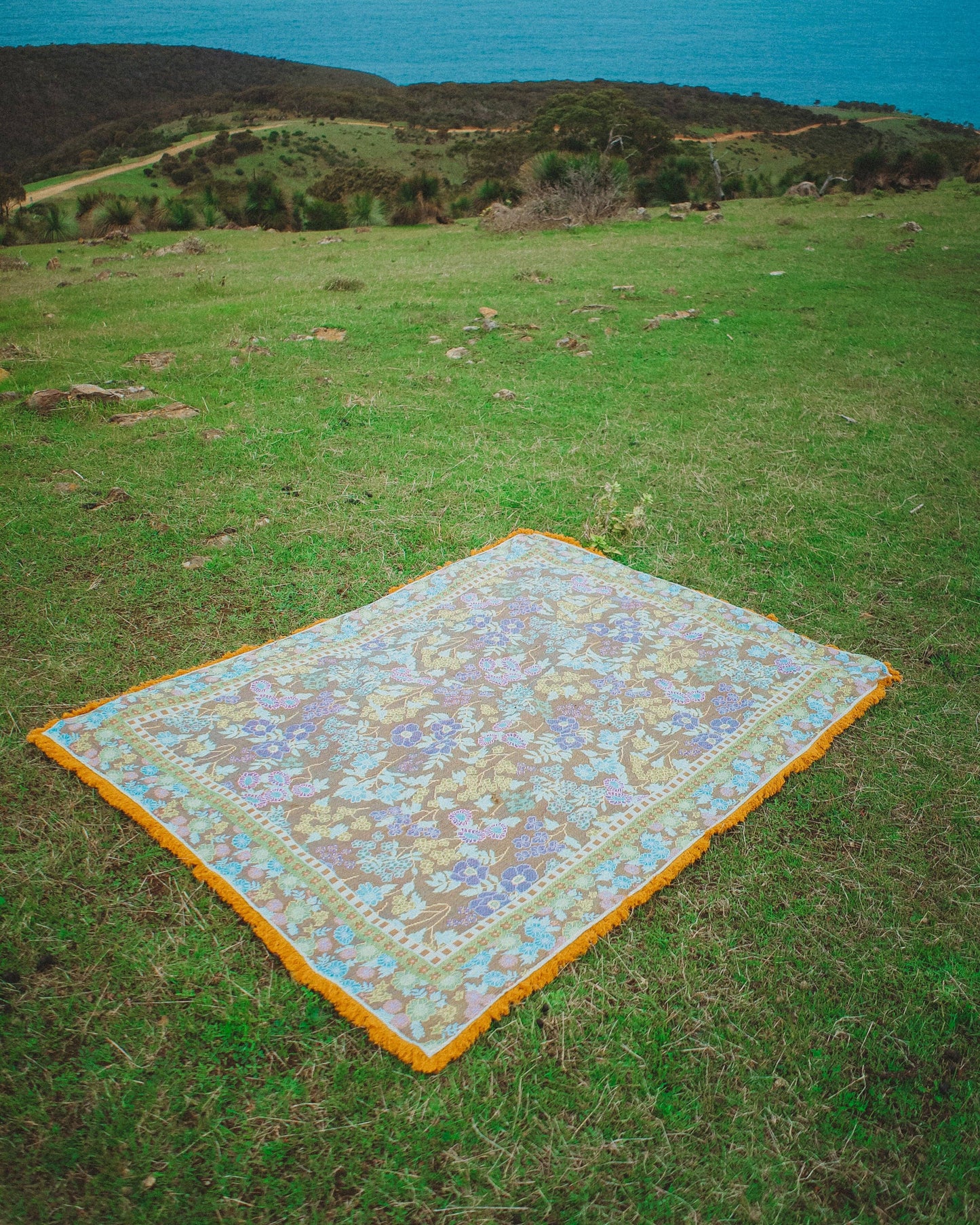 Poppy - Picnic Beach Throw Rug - XL