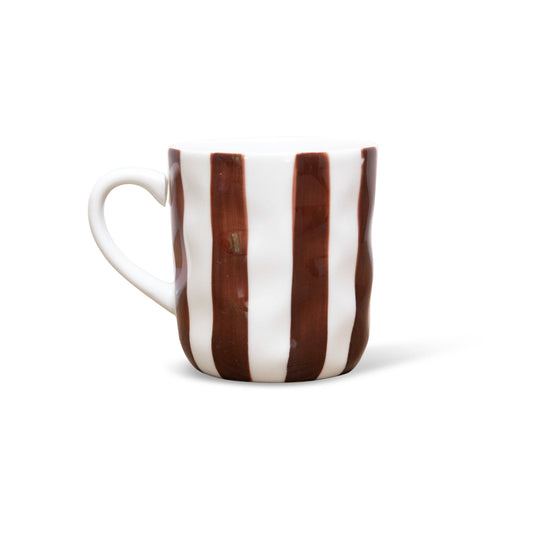 Ceramic Mug | Brown Stripe