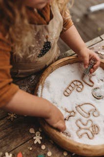 Christmas traditional Cutter Set - Eco Playdough Tool