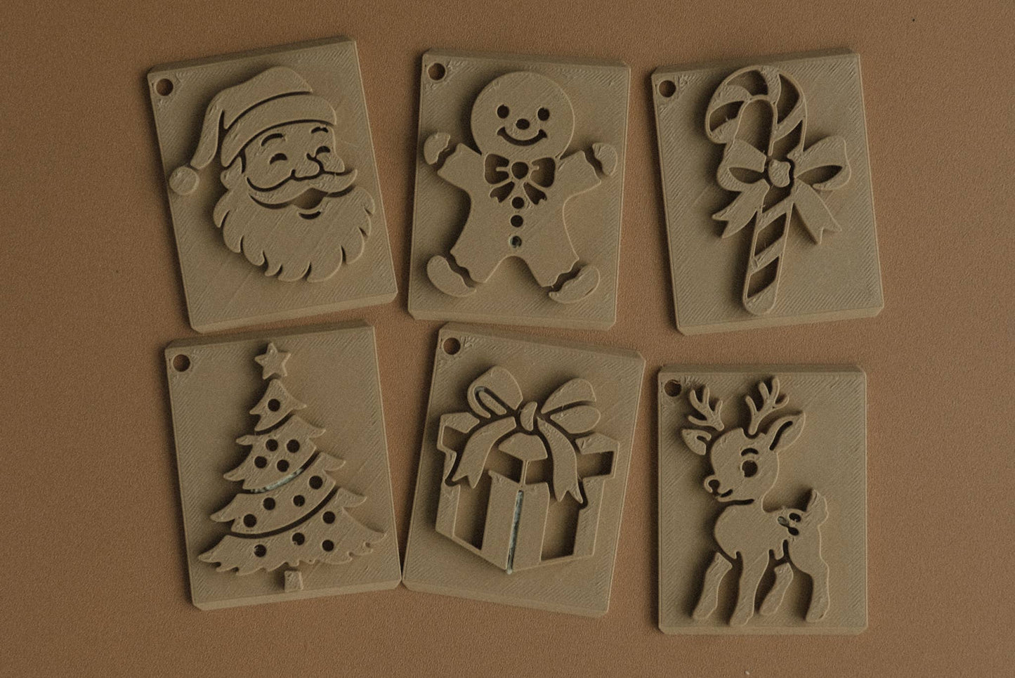 Christmas Eco Stamp Set - Playdough Tool