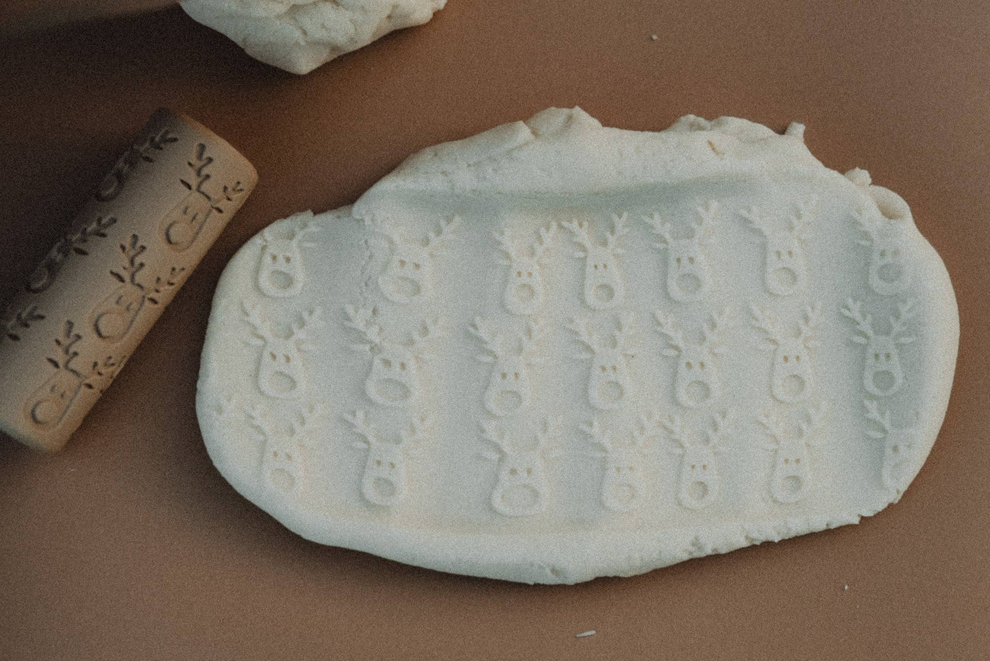 Reindeer Roller - Eco Pattern Playdough Roller