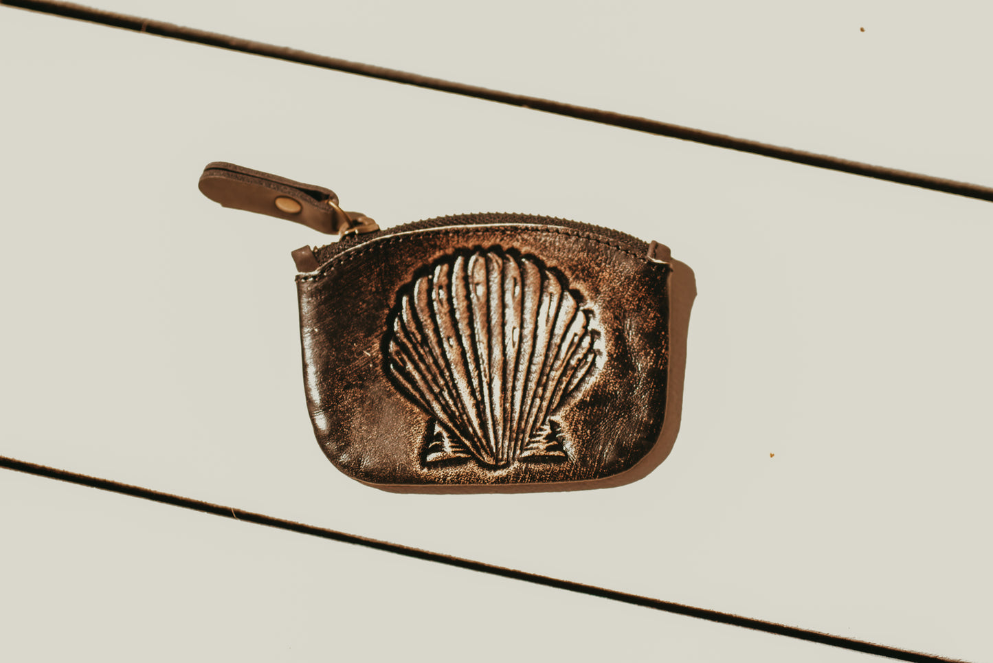 Pixie Coin Pouch - Embossed Shell
