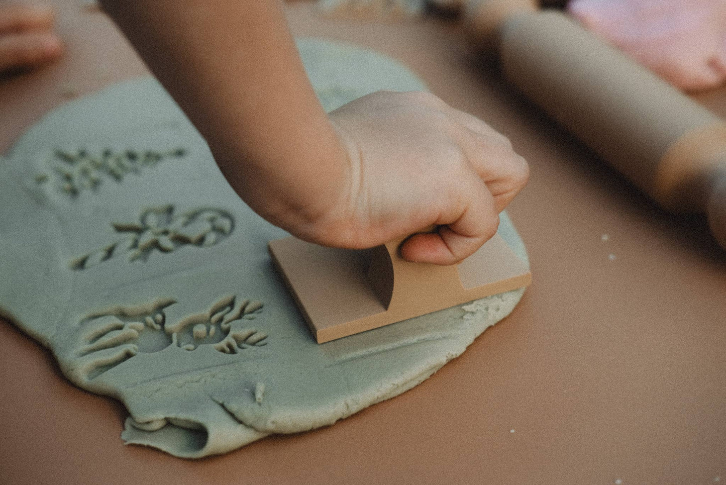 Christmas Eco Stamp Set - Playdough Tool