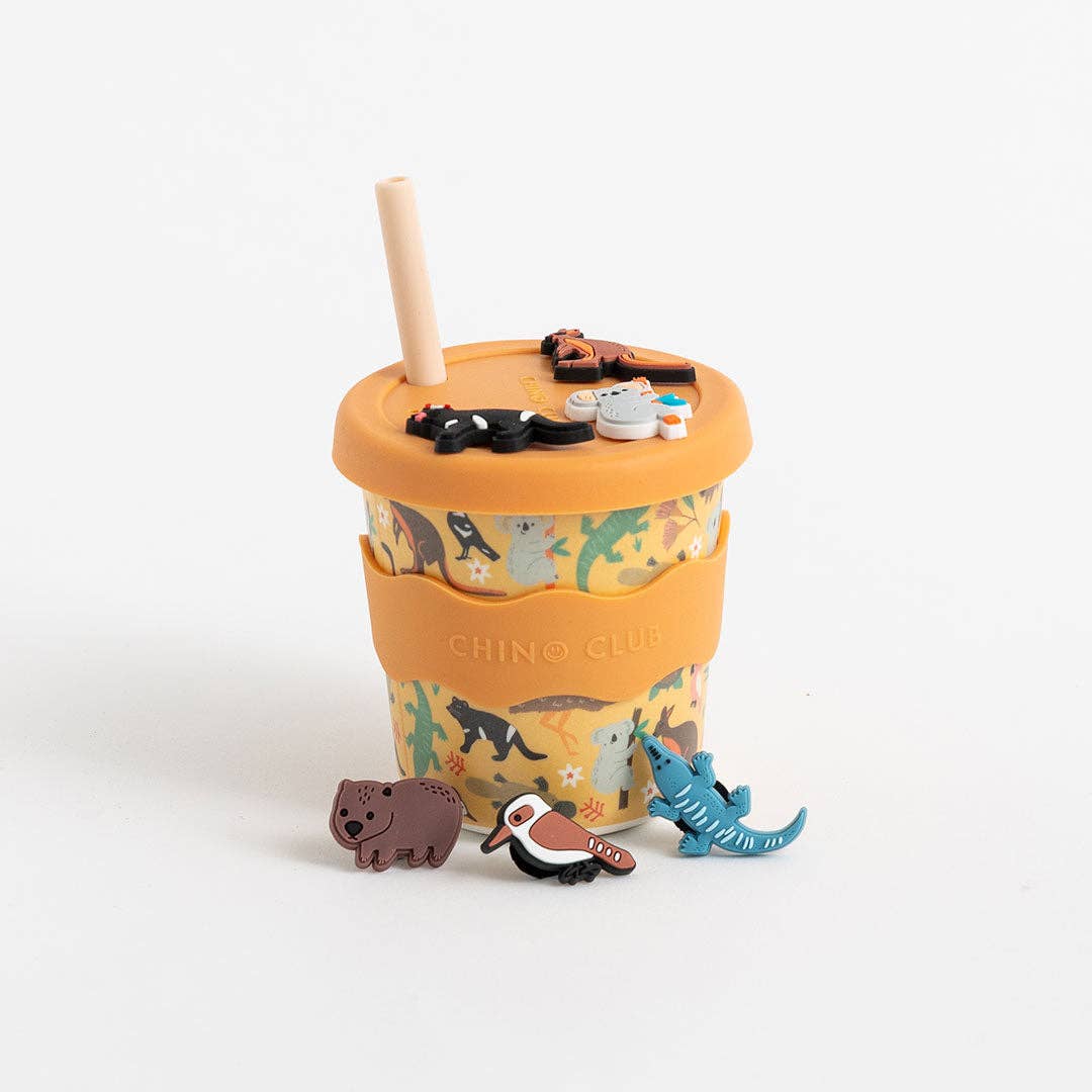 Aussie Animal Chino Charm Cup 8oz