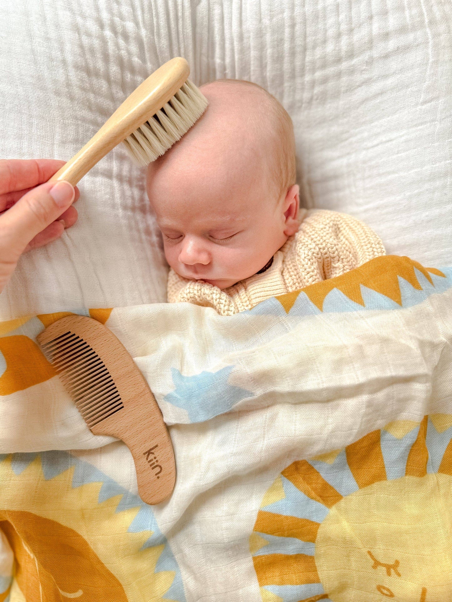 Organic Muslin Swaddle - Sunny Day (Limited Edition)