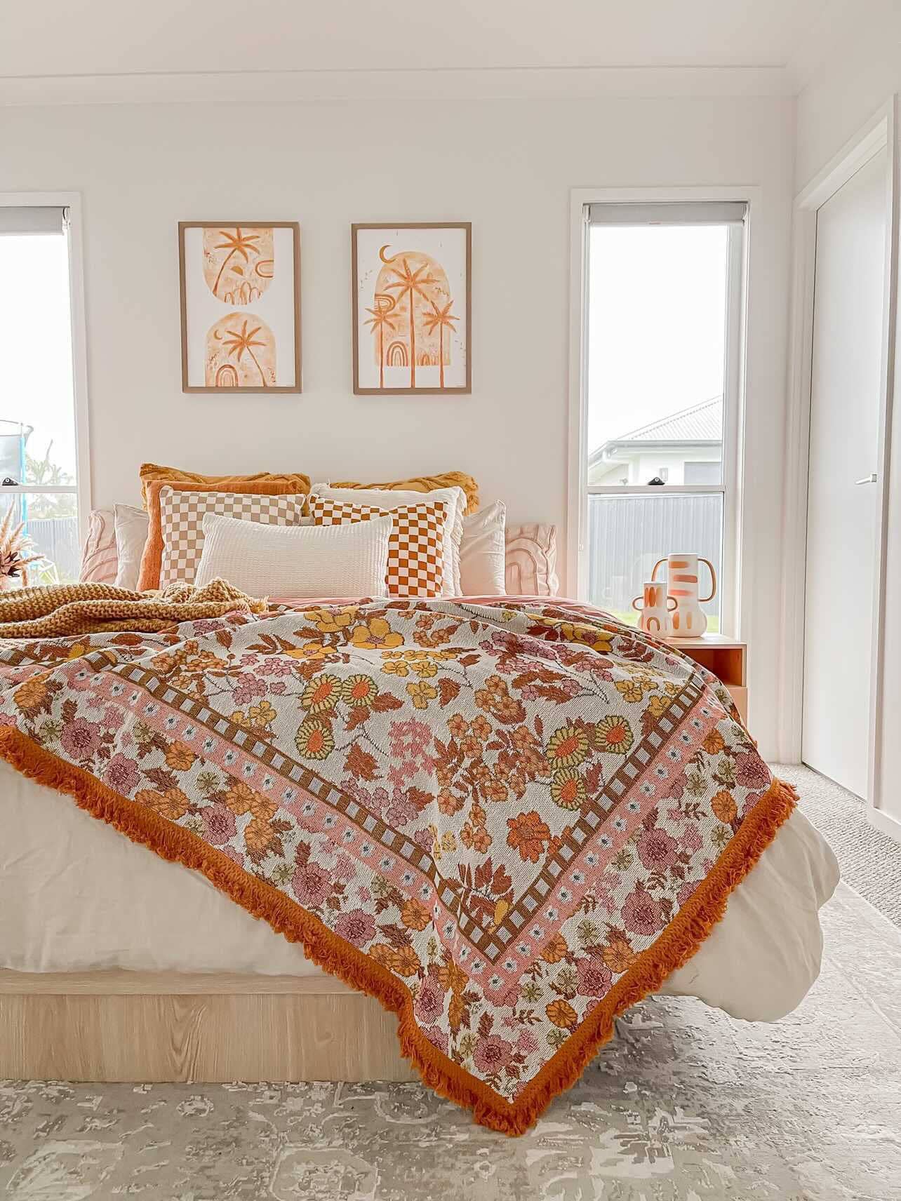 Poppy - Picnic Beach Throw Rug - XL