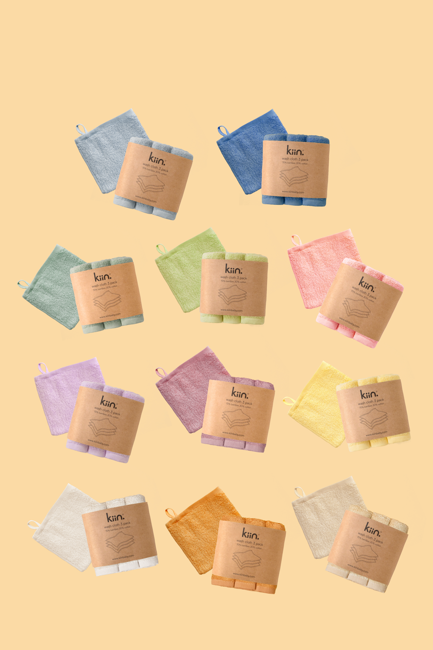 Wash Cloths 3 Pack